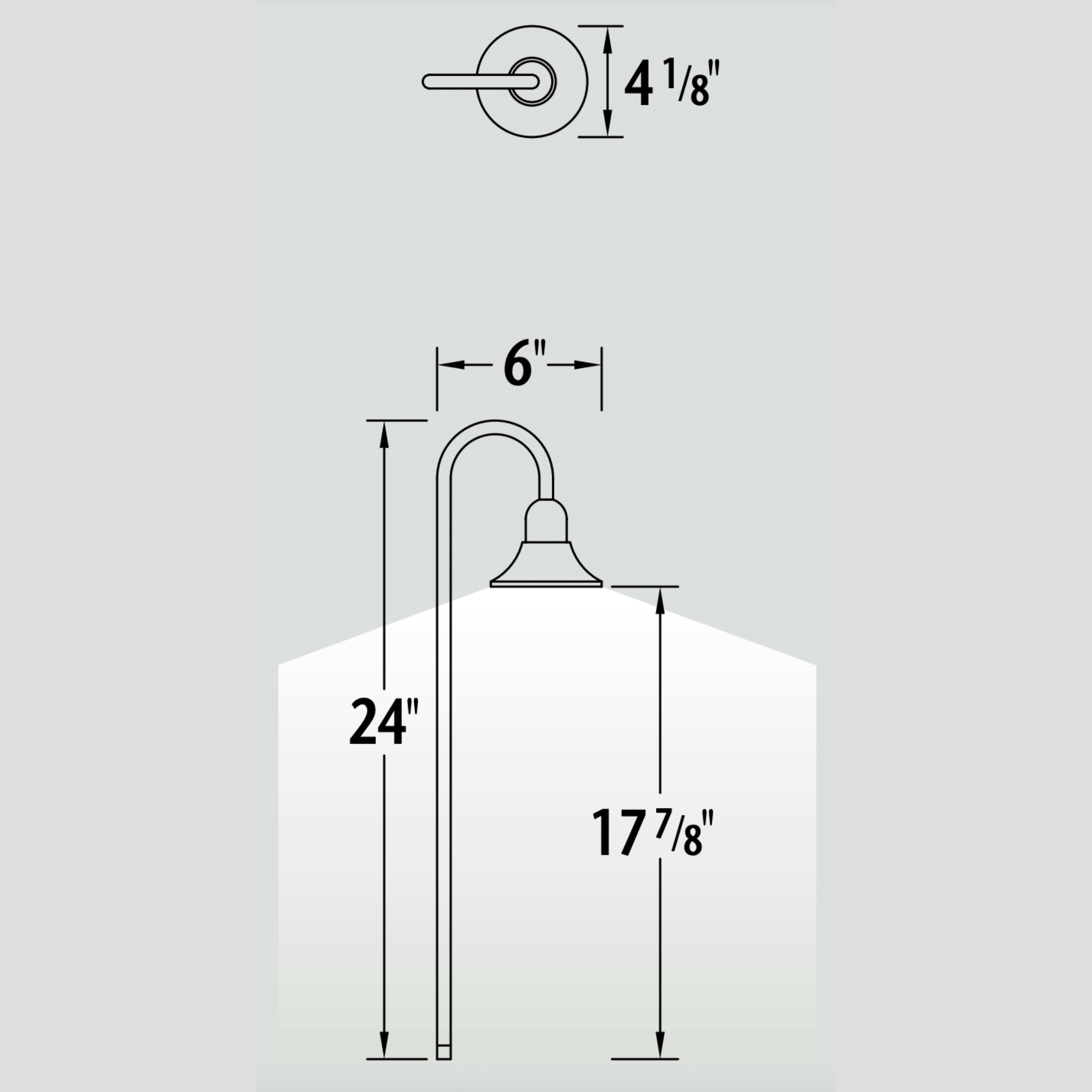 Luminaire paysager pour allées - 0112