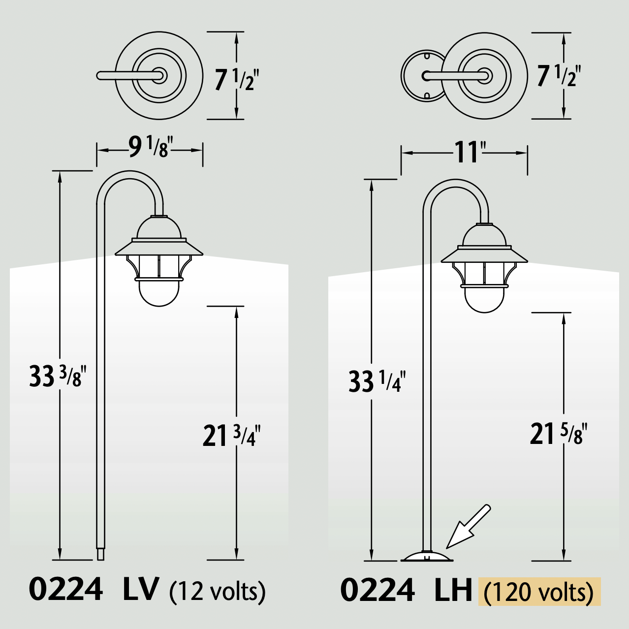 Luminaire paysager pour allées - San Francisco 0224