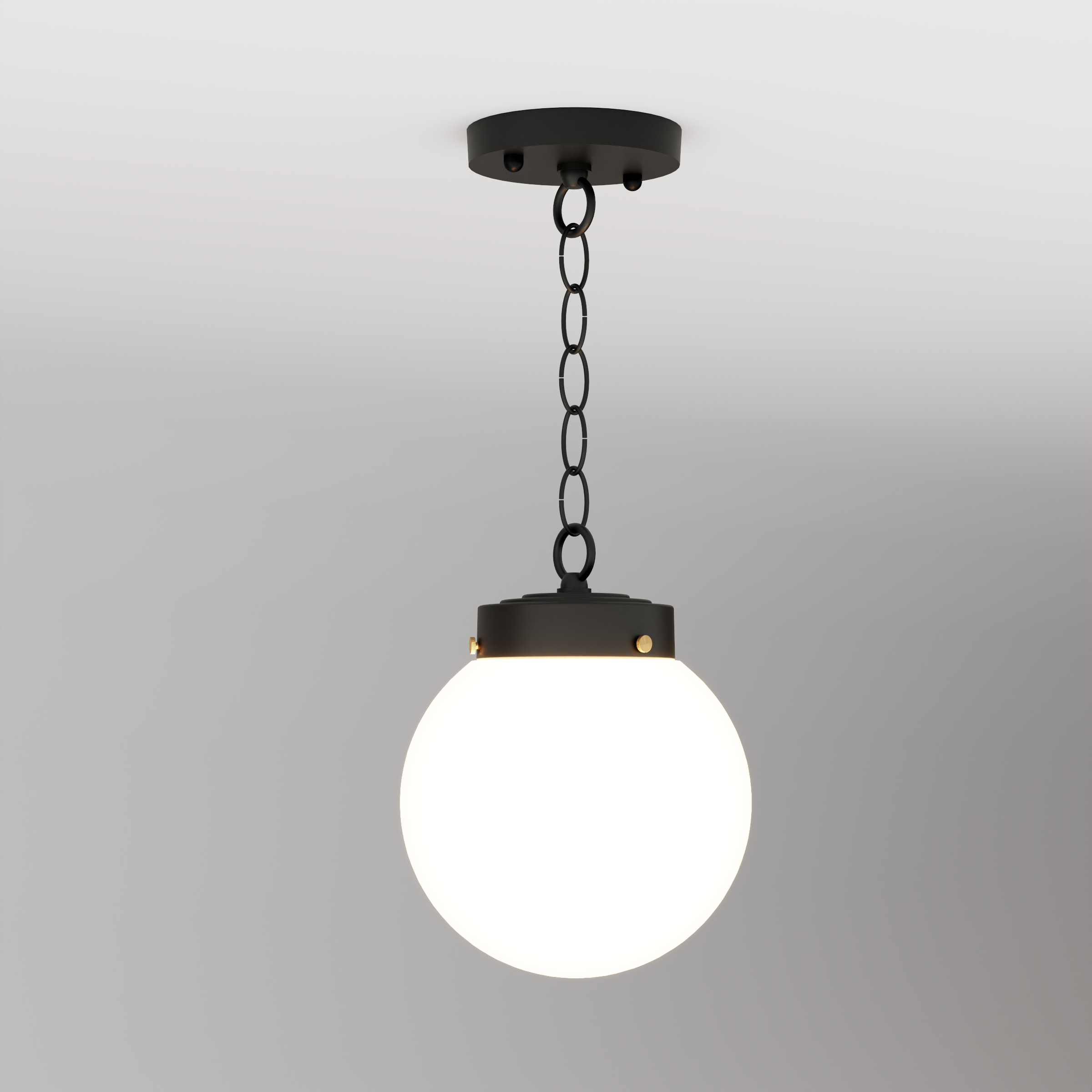 Key West - Ceiling mount with chain small - 13050