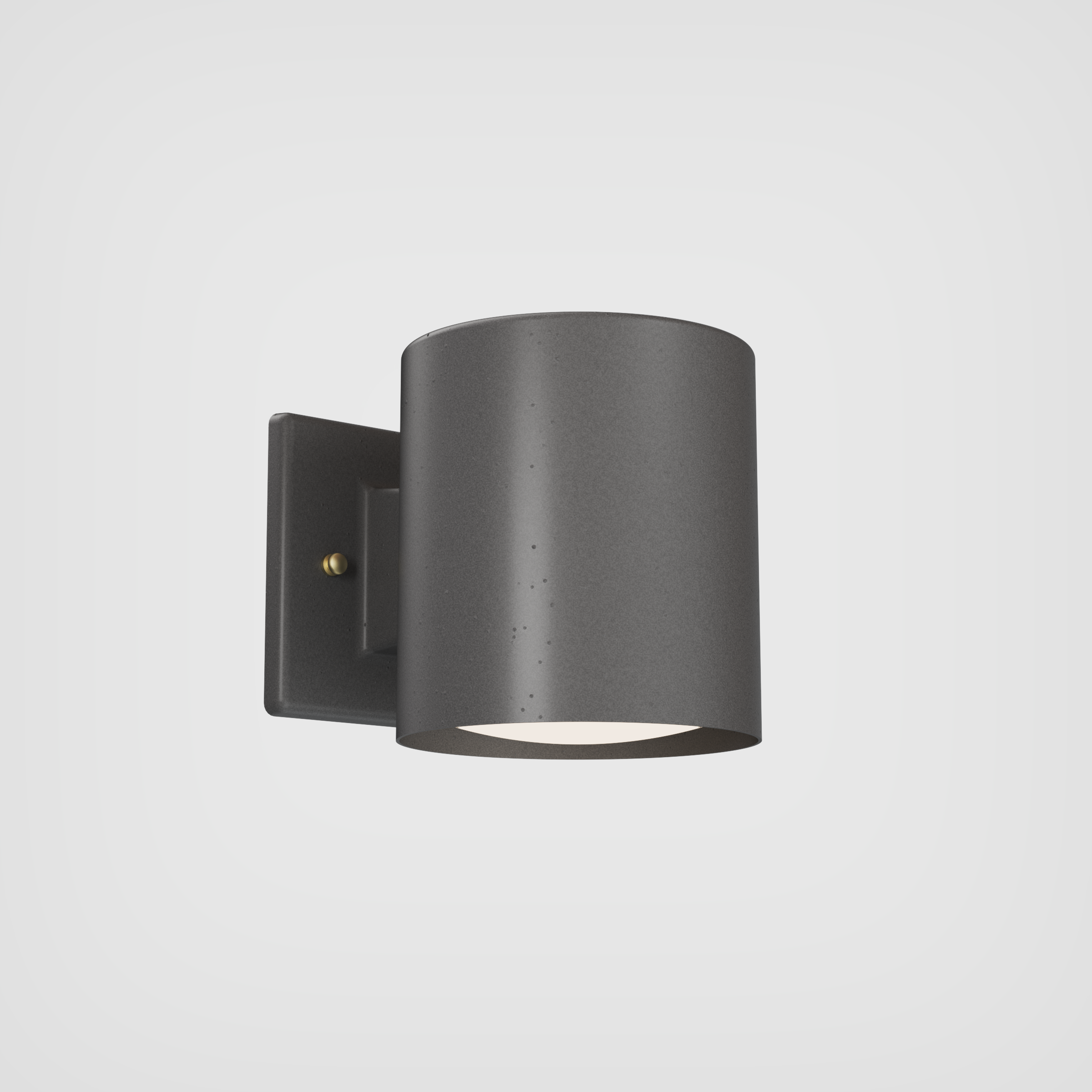 Évolution • Luminaire mural cylindrique court pour l&
