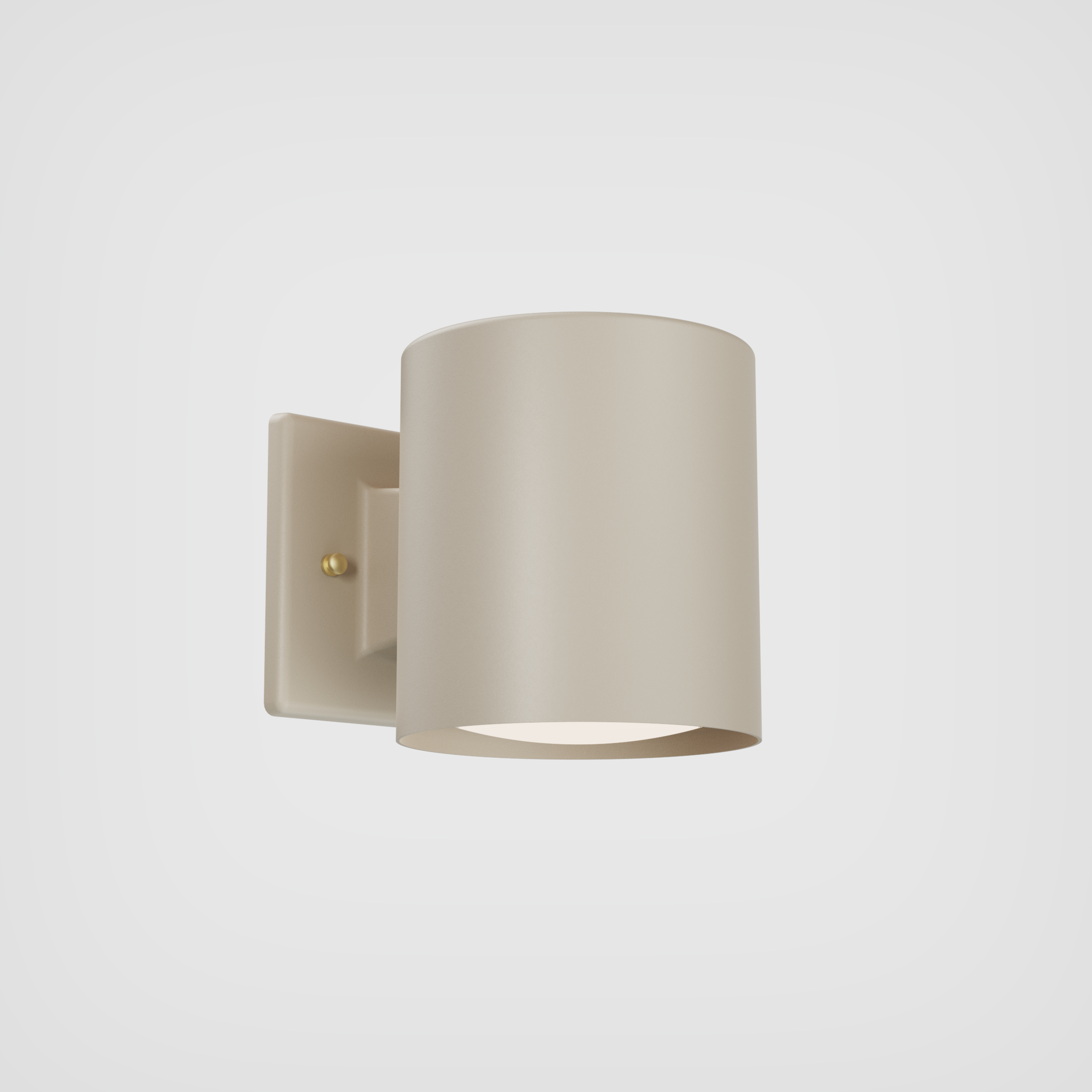 Évolution • Luminaire mural cylindrique court pour l&