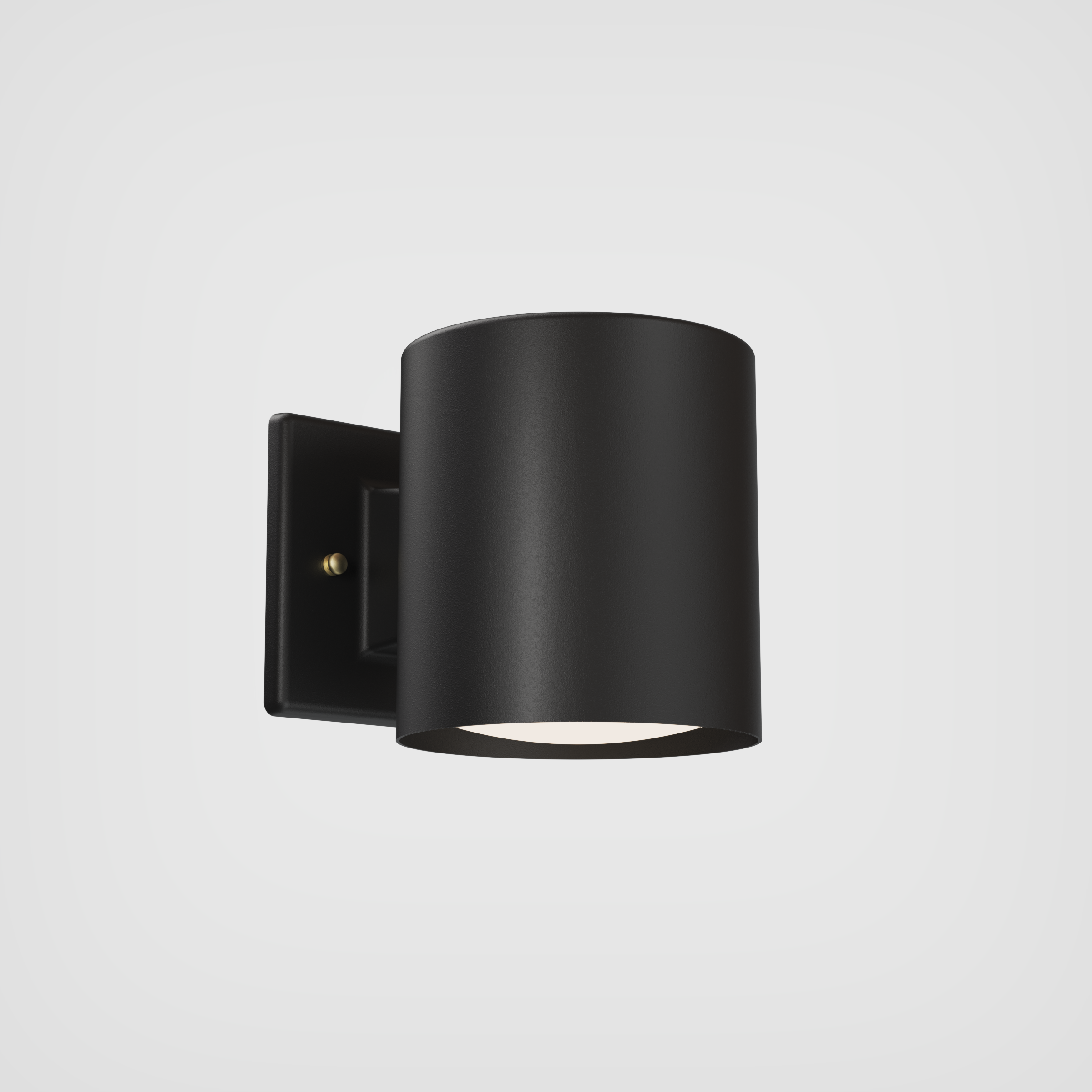 Évolution • Luminaire mural cylindrique court pour l&