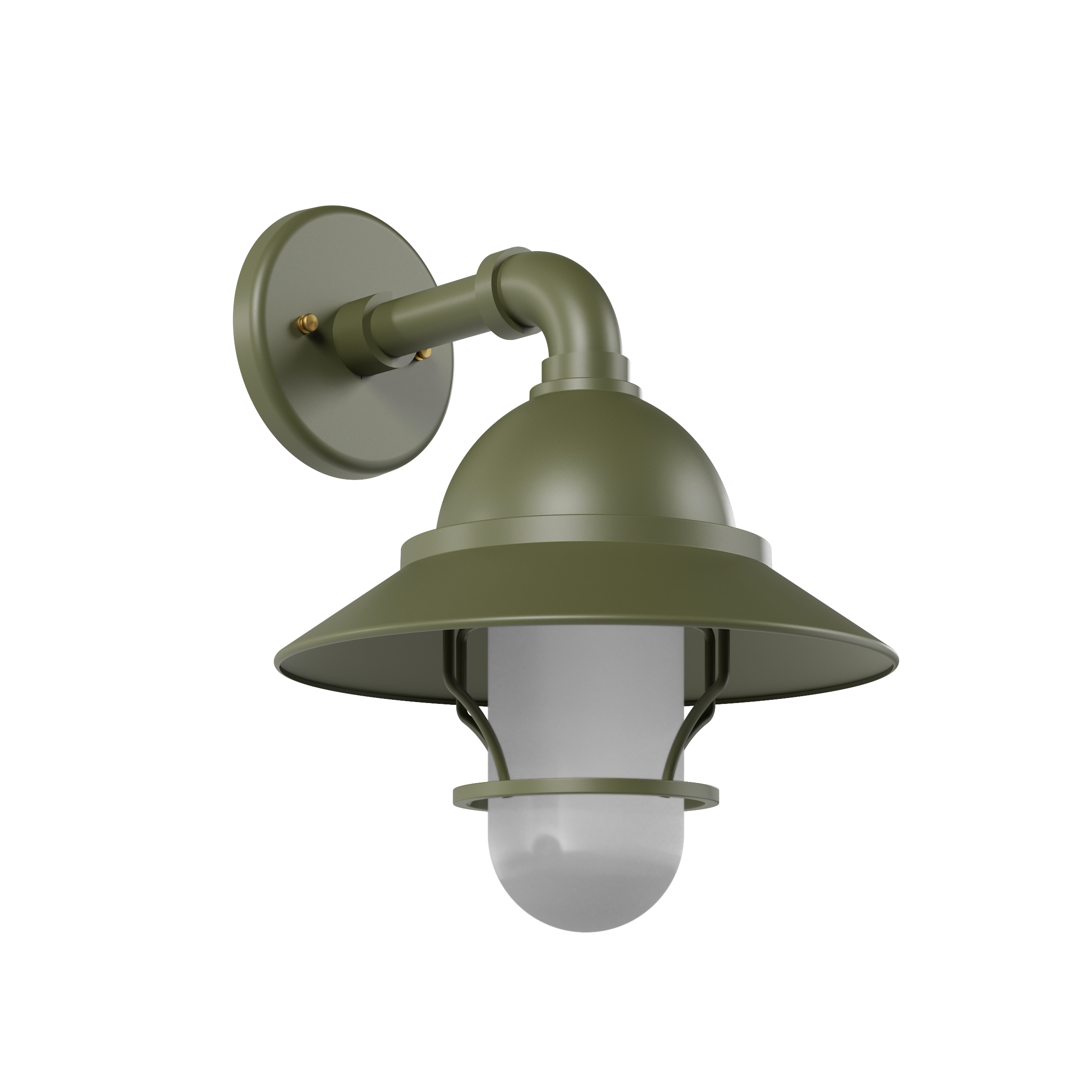 San Francisco - Luminaire mural extérieur montage vers le bas avec globe et grille format moyen - 22221