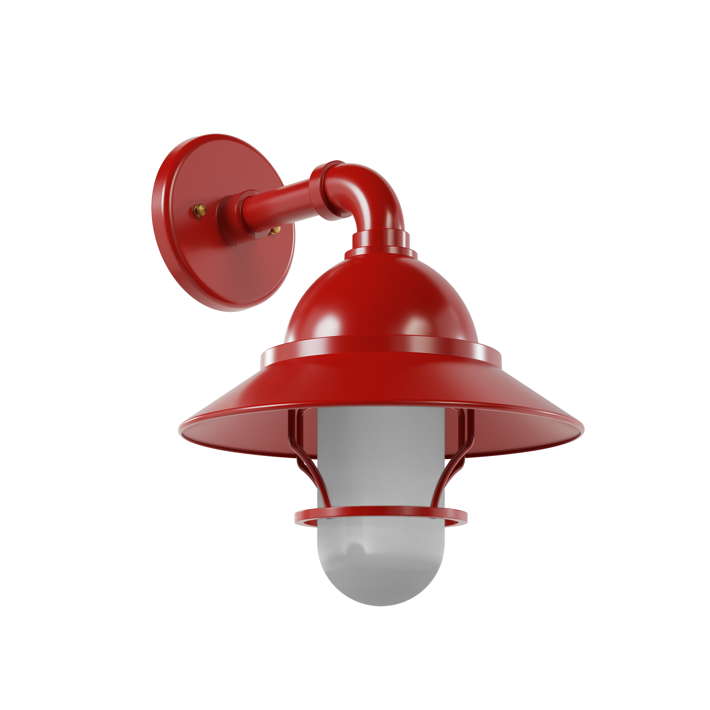 San Francisco - Luminaire mural extérieur montage vers le bas avec globe et grille format moyen - 22221