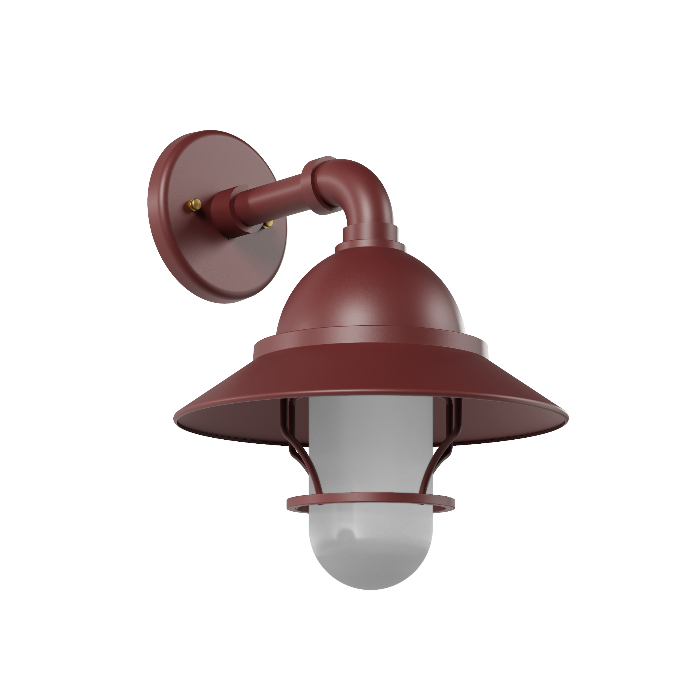 San Francisco - Luminaire mural extérieur montage vers le bas avec globe et grille format moyen - 22221