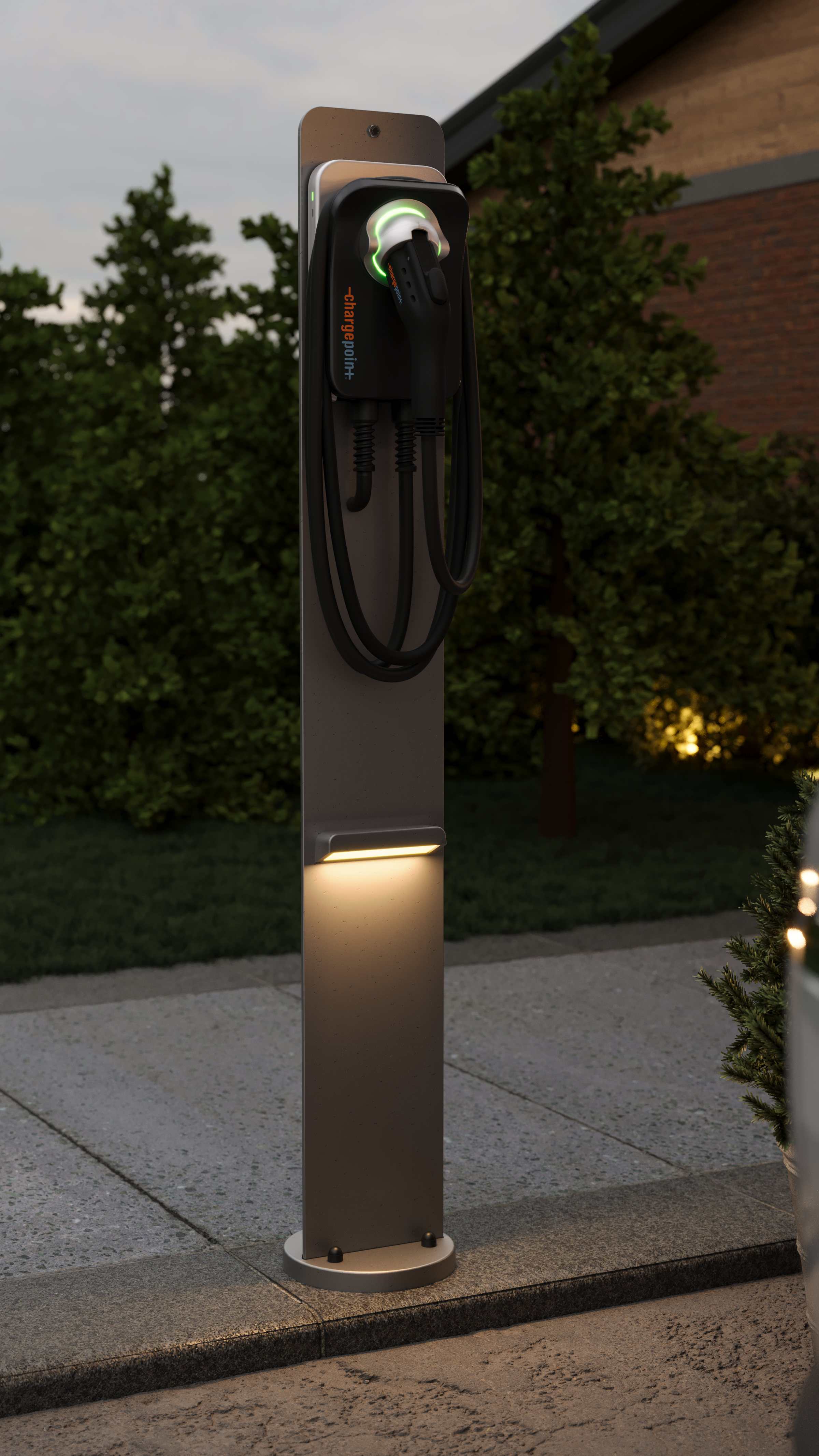 Piédestal Universel EVC SNOC • pour borne de recharge résidentielle de véhicule électrique • P1
