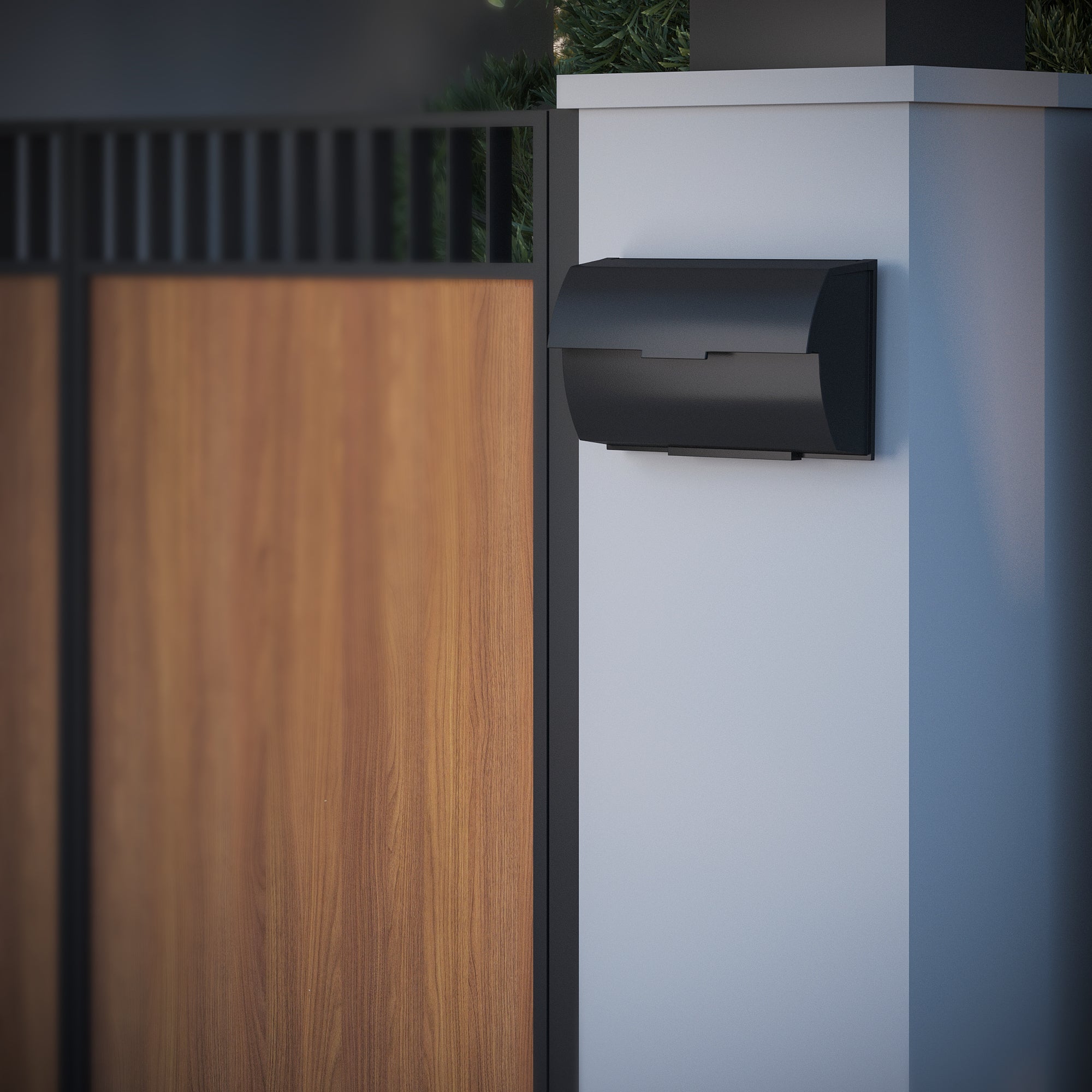 Oxford - Boîte aux lettres horizontale - 1796