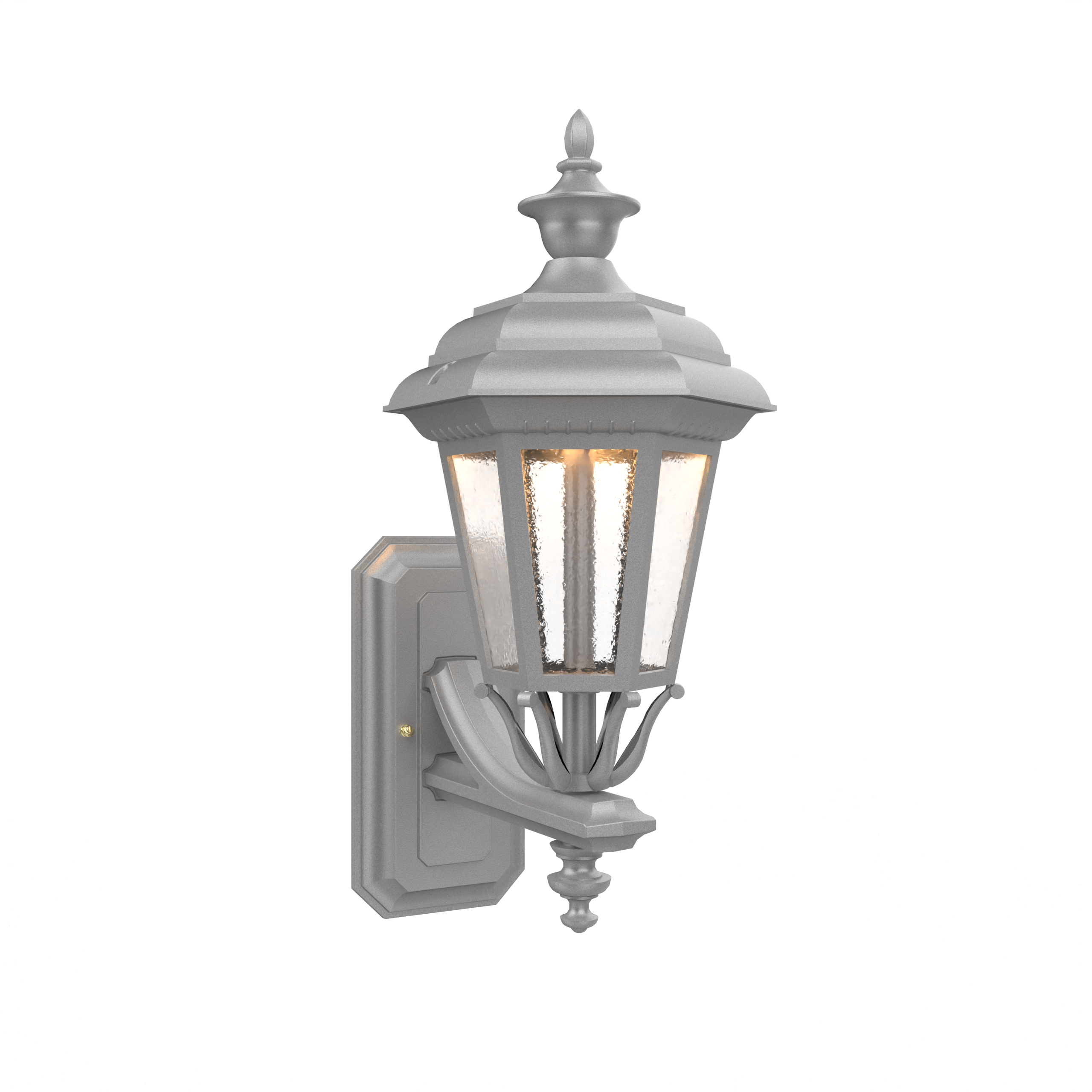 Jamestown - Uplight Wall Mount with Small Finial - 11412