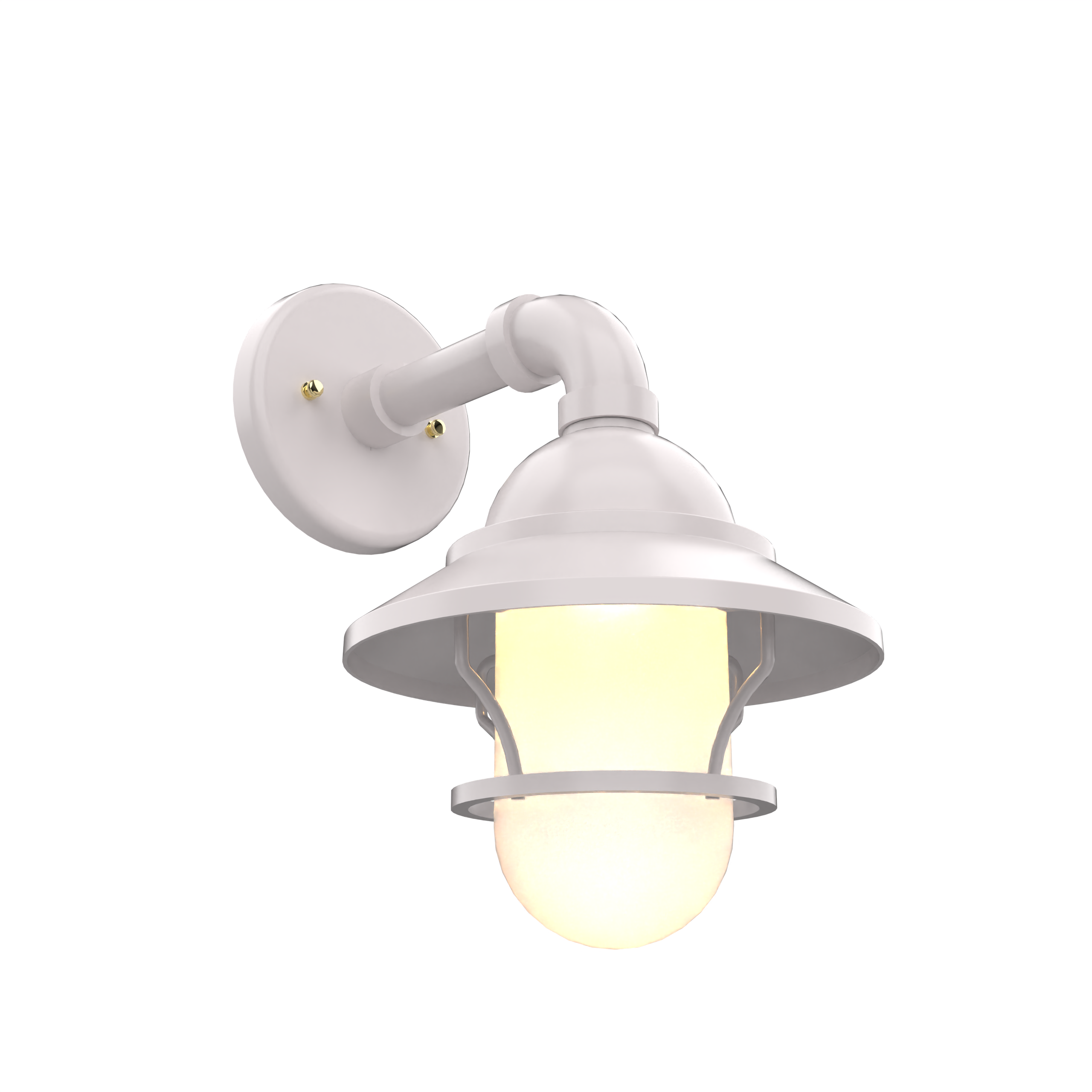 San Francisco - Downlight Wall with Globe and Small Grid - 12221
