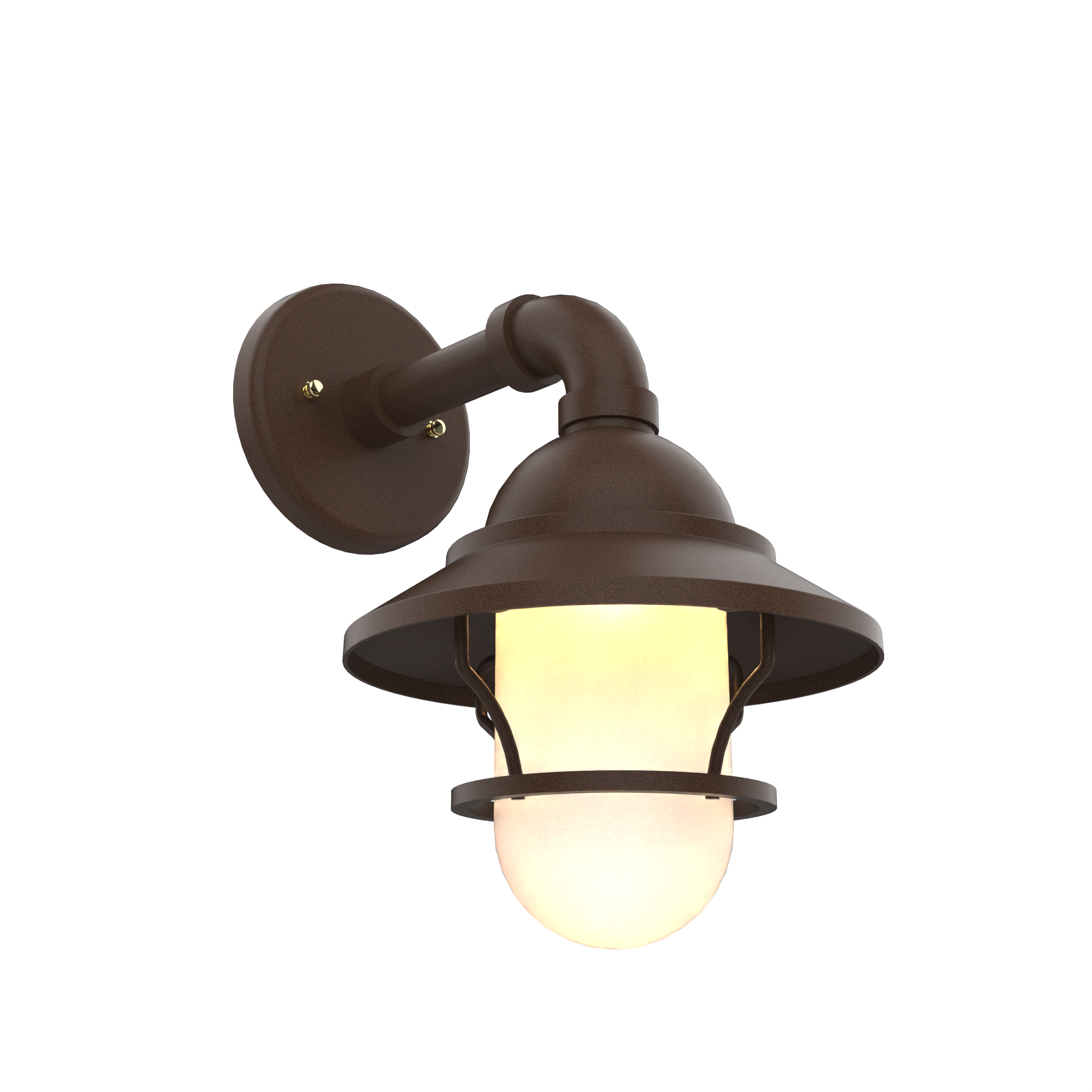 San Francisco - Downlight Wall with Globe and Small Grid - 12221