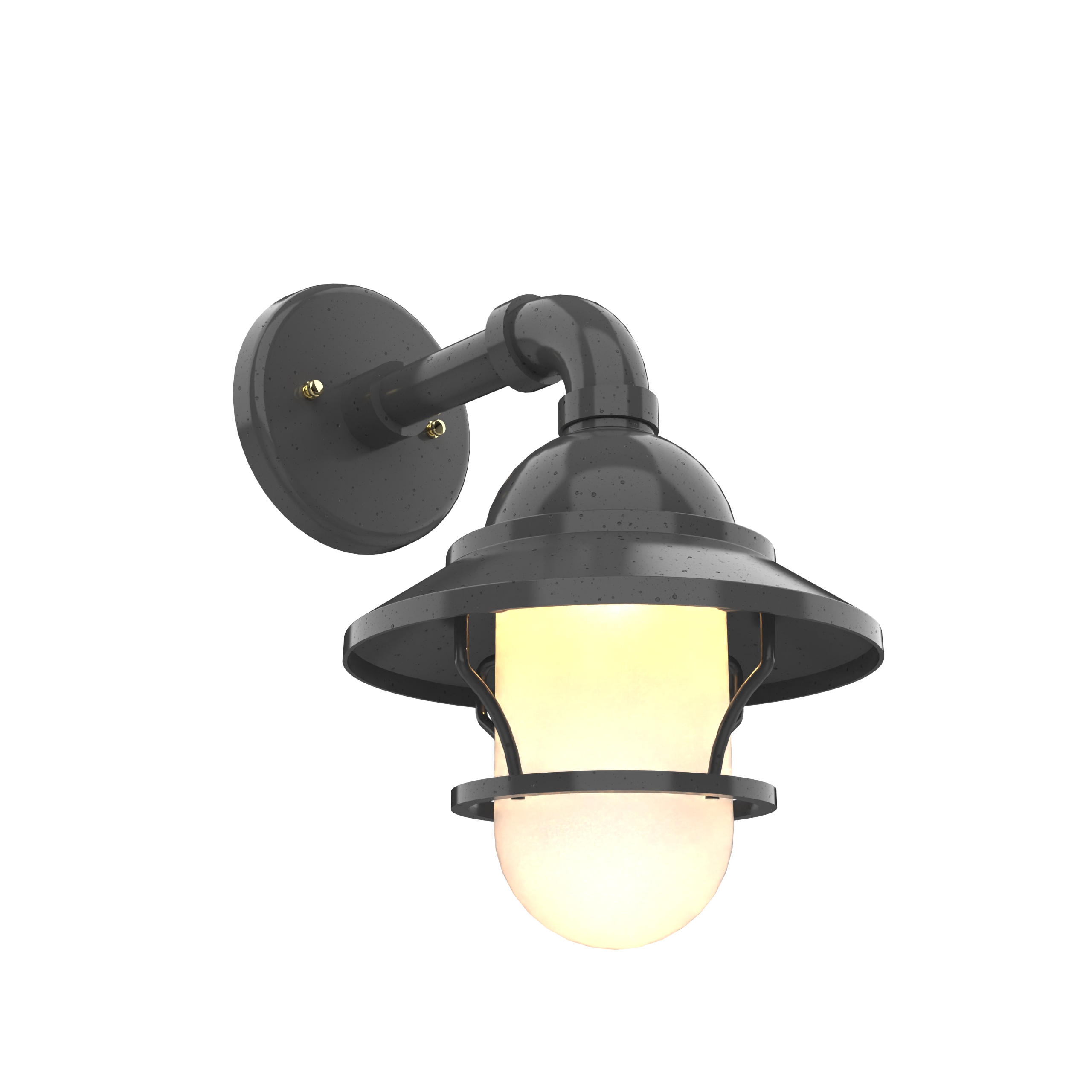 San Francisco - Downlight Wall with Globe and Small Grid - 12221