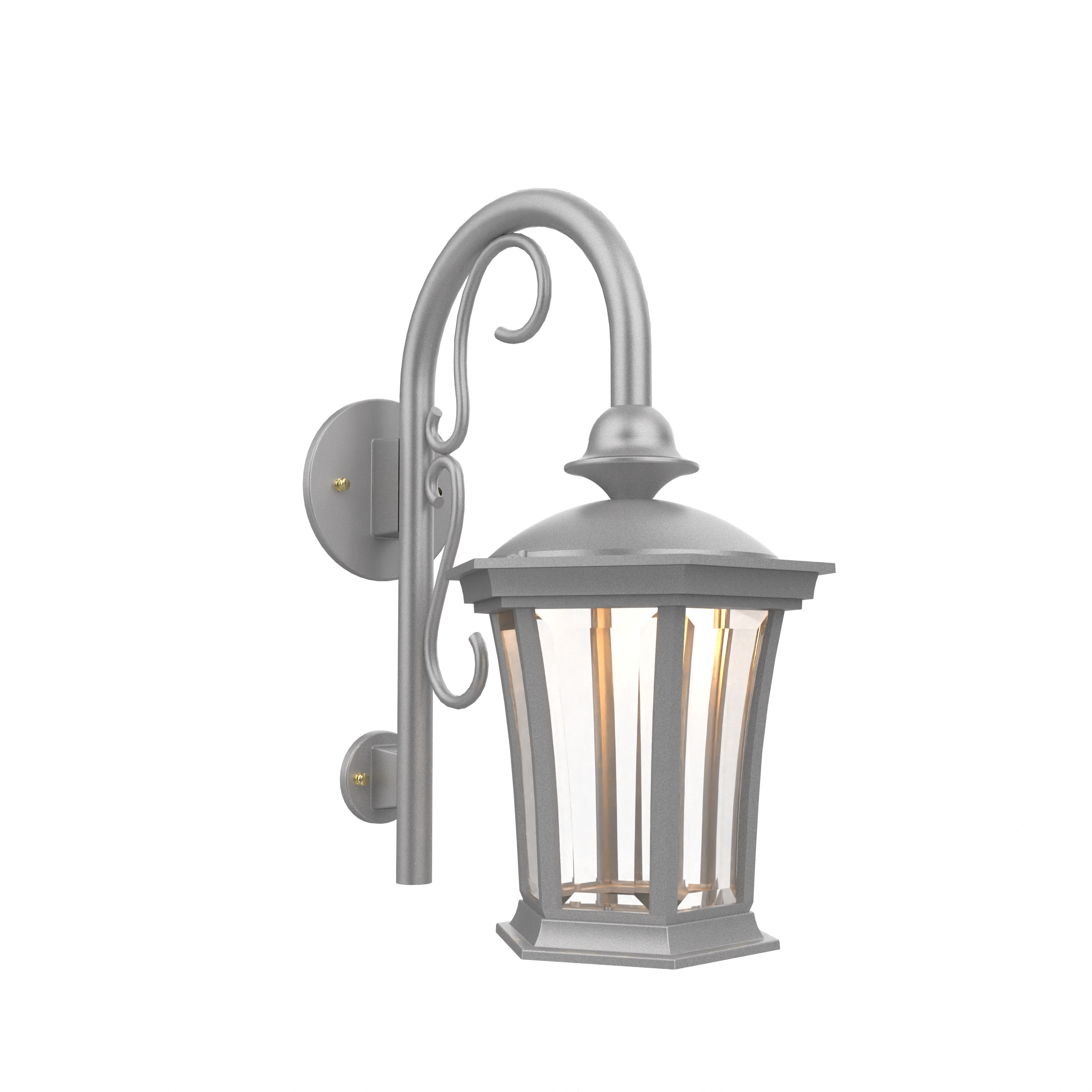 Westminster - Wall mount down with cane open bottom small - 13593