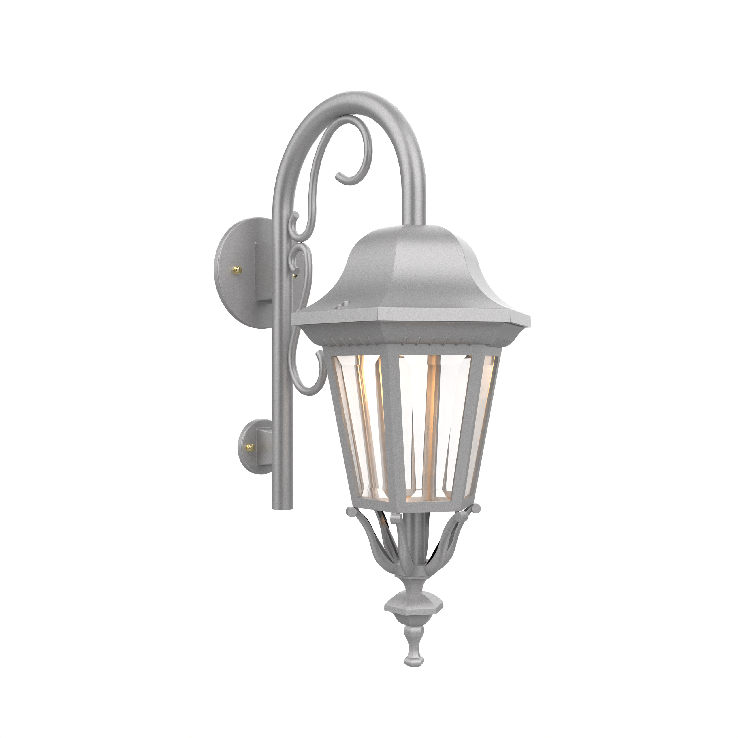 Florence - Wall mount down with cane closed bottom small size - 13798