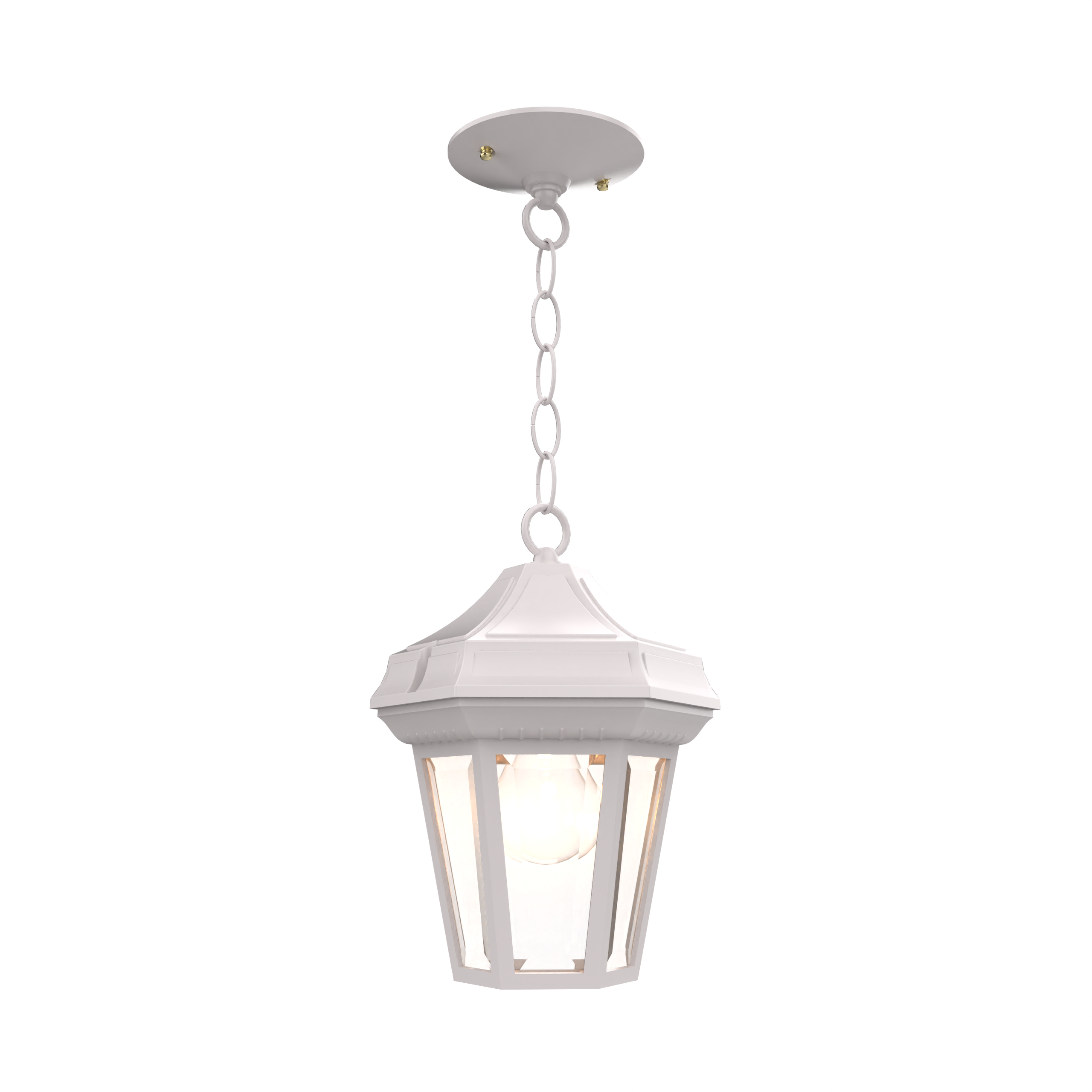 Oxford - Ceiling mount with chain open bottom small - 14850