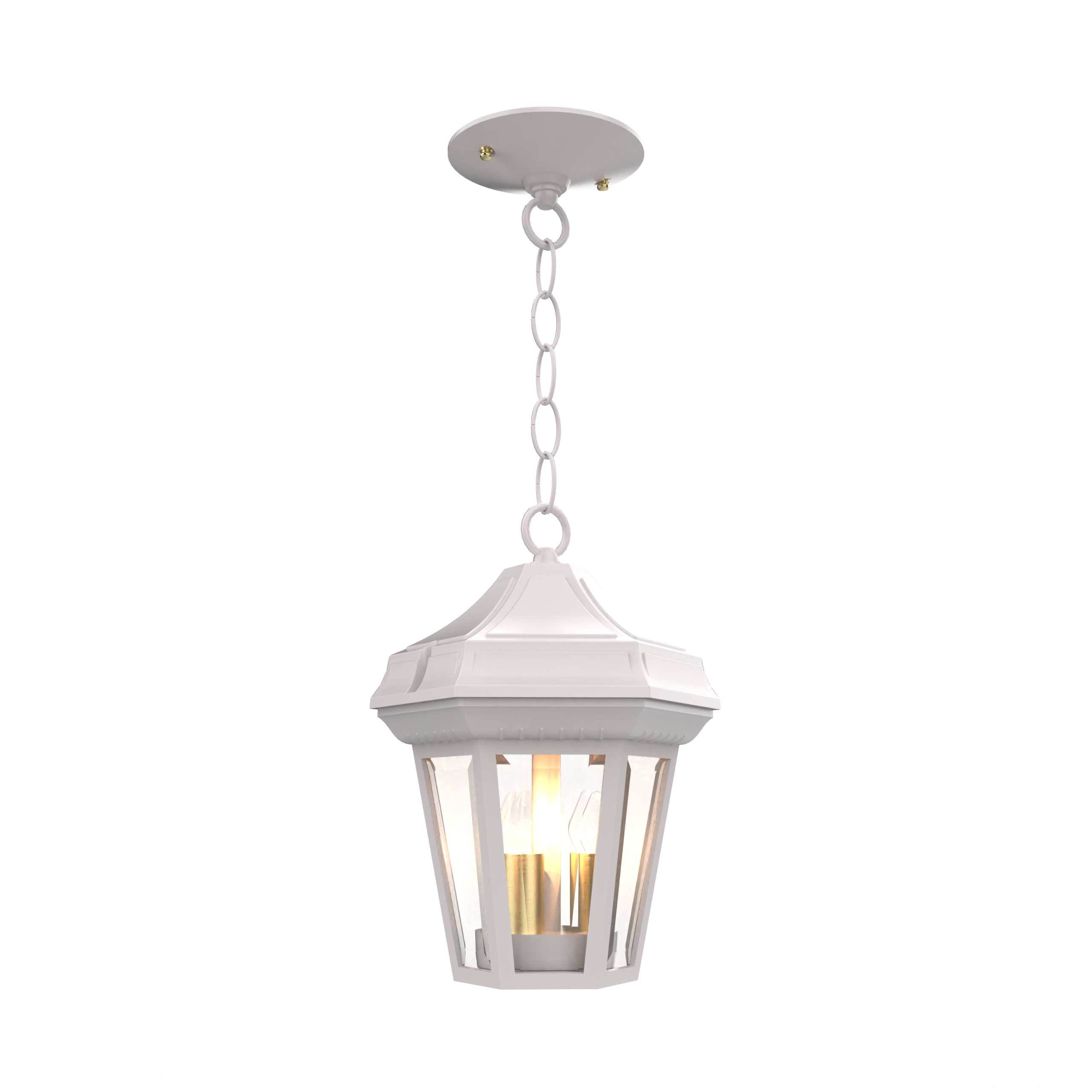 Oxford - Ceiling mount with chain open bottom small - 14850