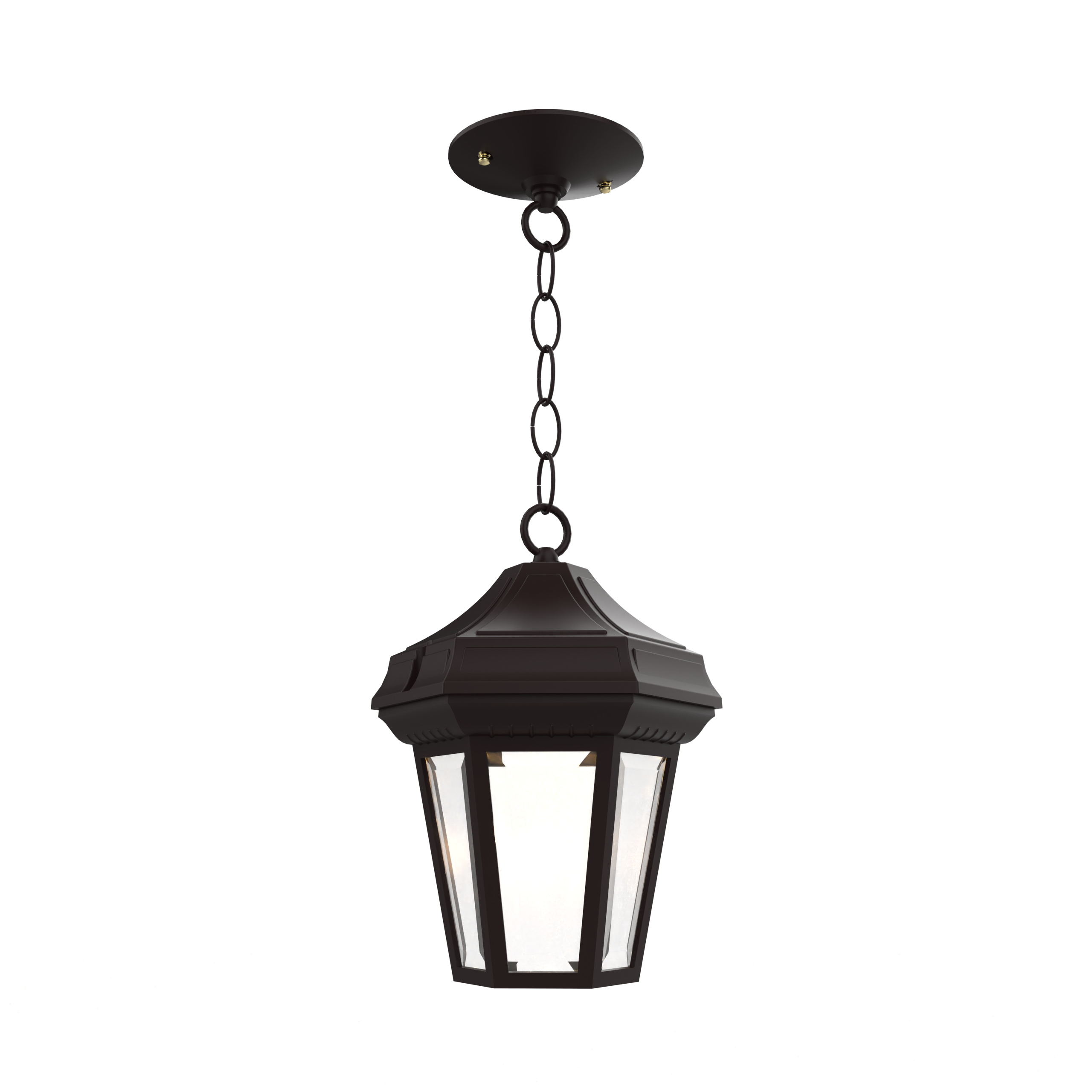 Oxford - Ceiling mount with chain open bottom small - 14850
