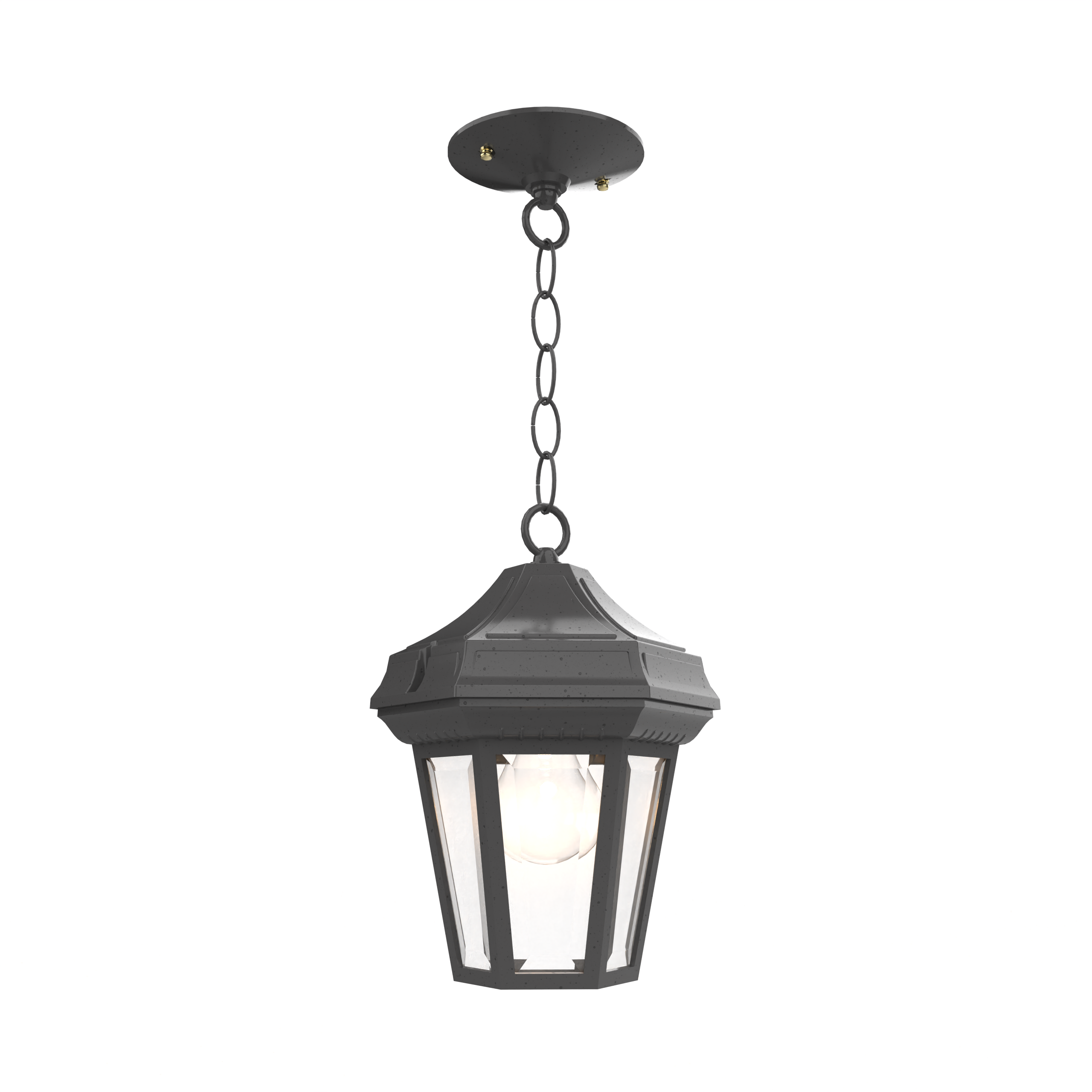 Oxford - Ceiling mount with chain open bottom small - 14850