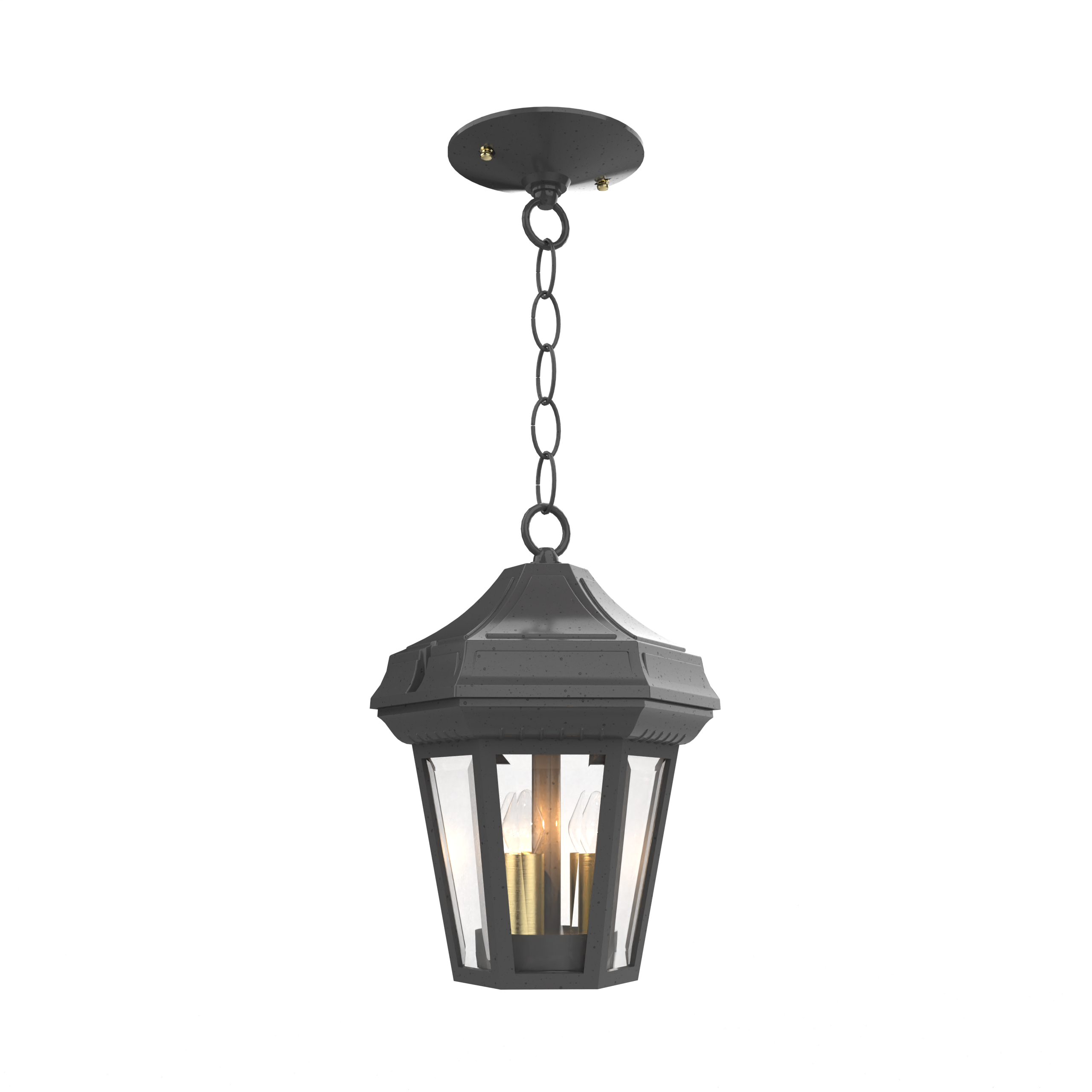 Oxford - Ceiling mount with chain open bottom small - 14850