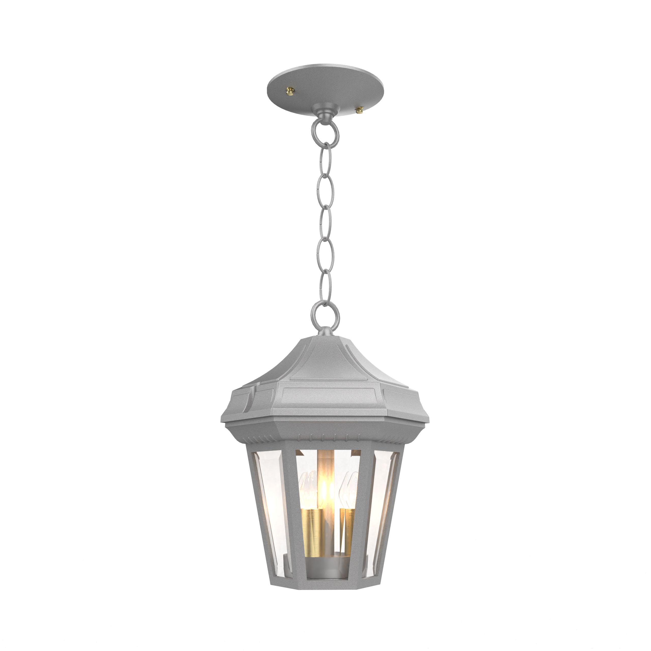 Oxford - Ceiling mount with chain open bottom small - 14850