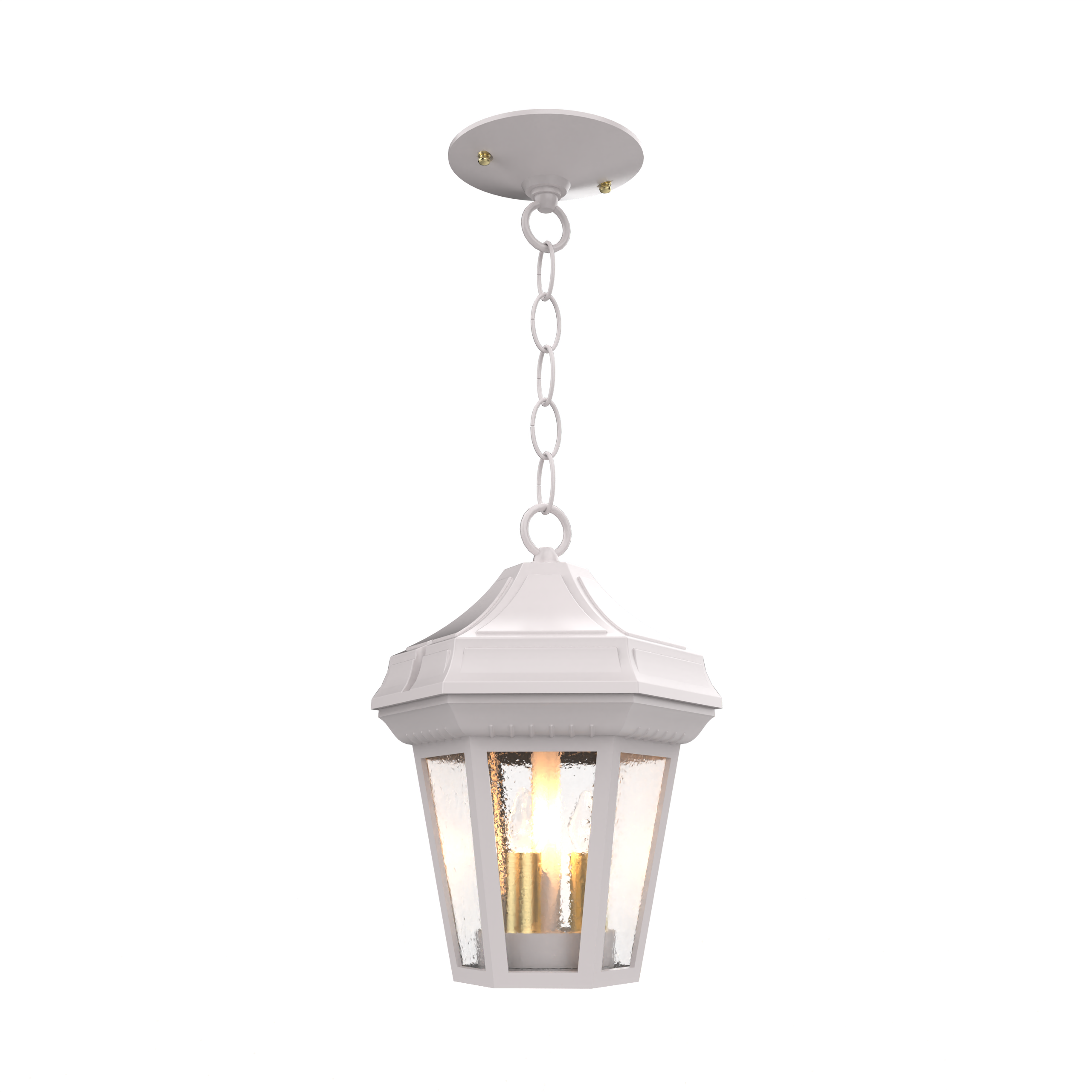 Oxford - Ceiling mount with chain open bottom small - 14850