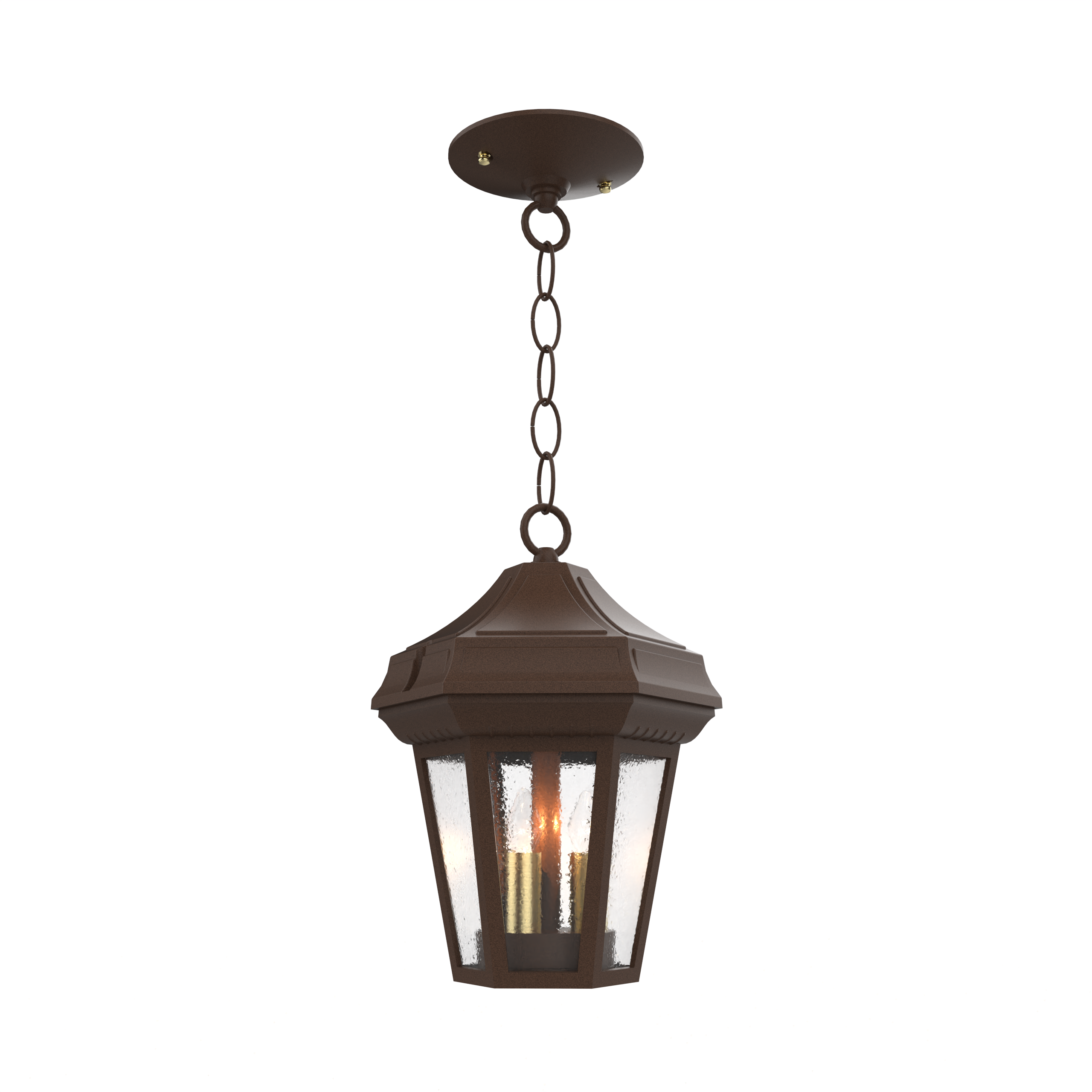Oxford - Ceiling mount with chain open bottom small - 14850