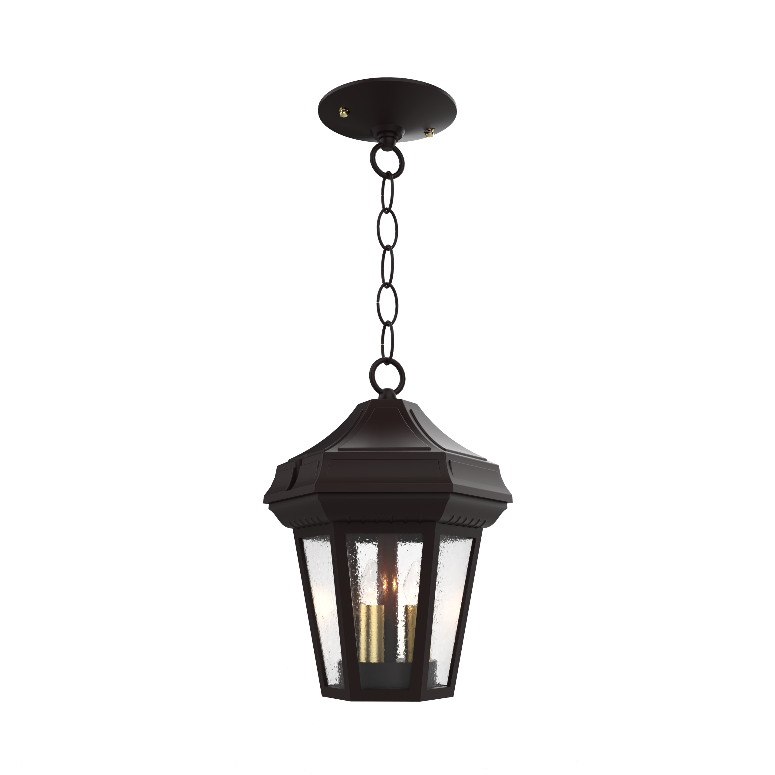 Oxford - Ceiling mount with chain open bottom small - 14850