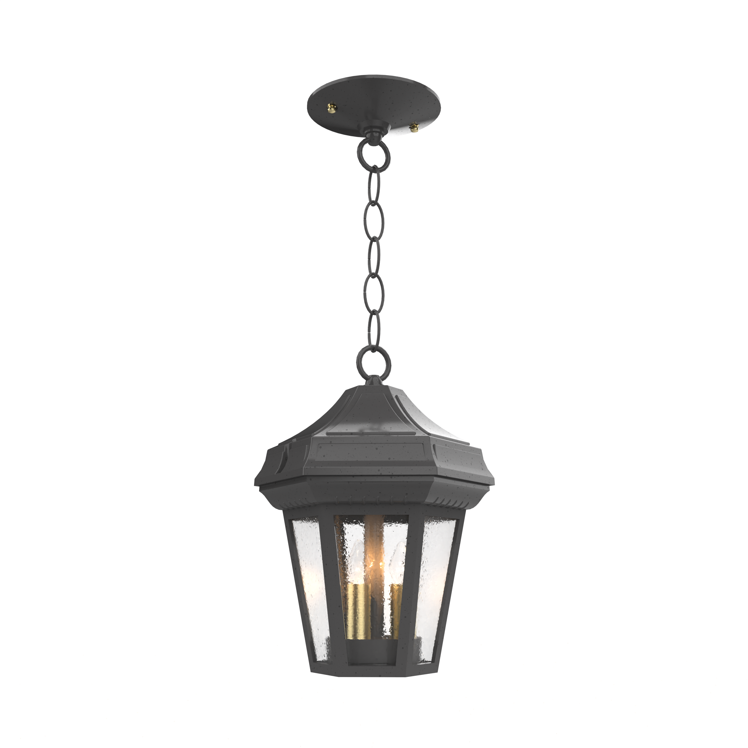 Oxford - Ceiling mount with chain open bottom small - 14850