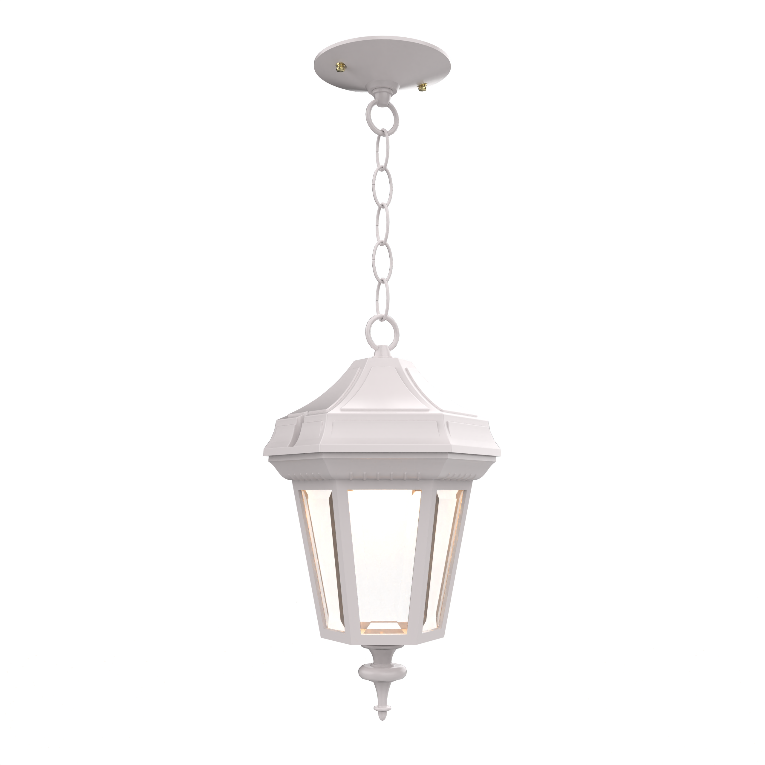 Oxford - Ceiling mounting with chain closed bottom small format - 14855
