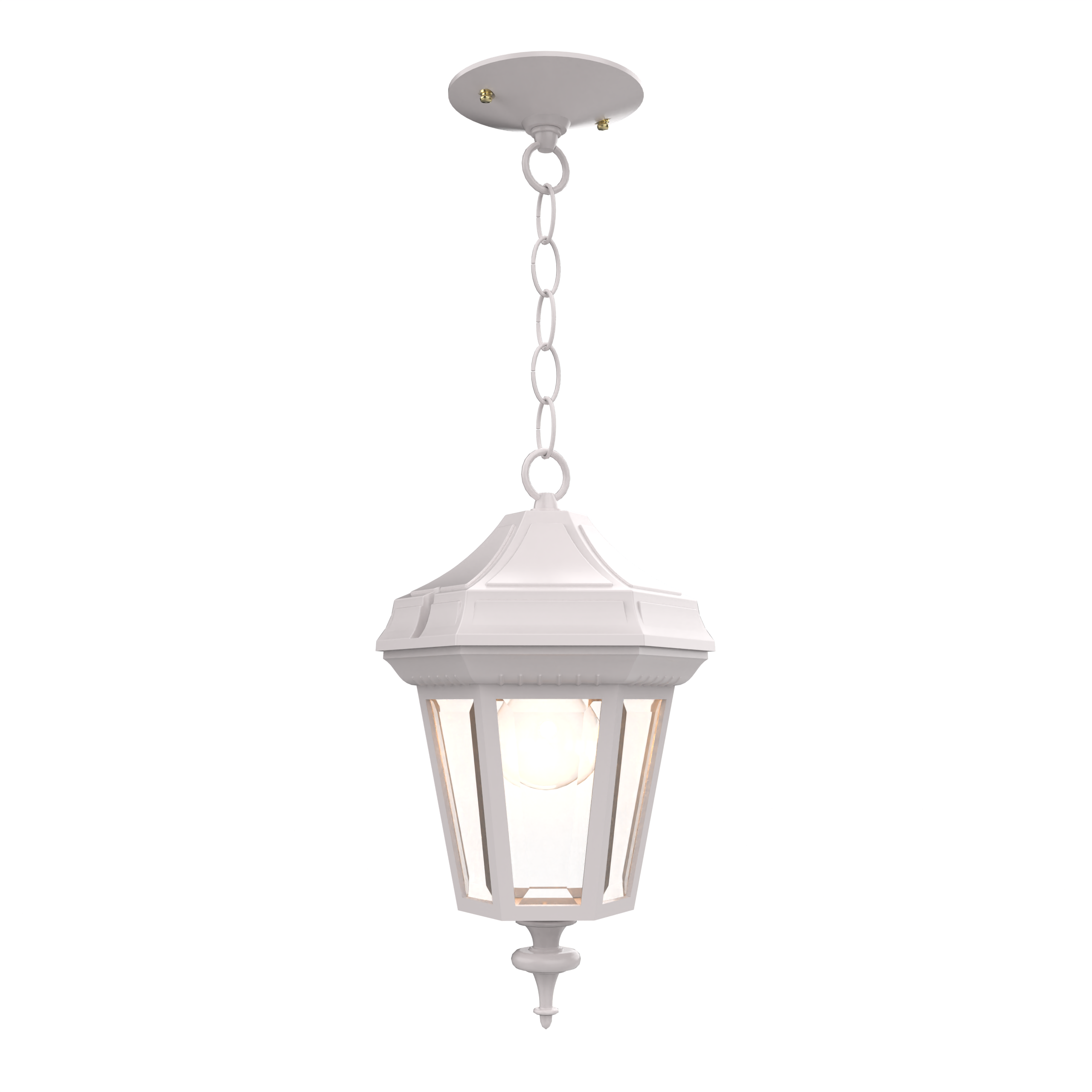 Oxford - Ceiling mounting with chain closed bottom small format - 14855