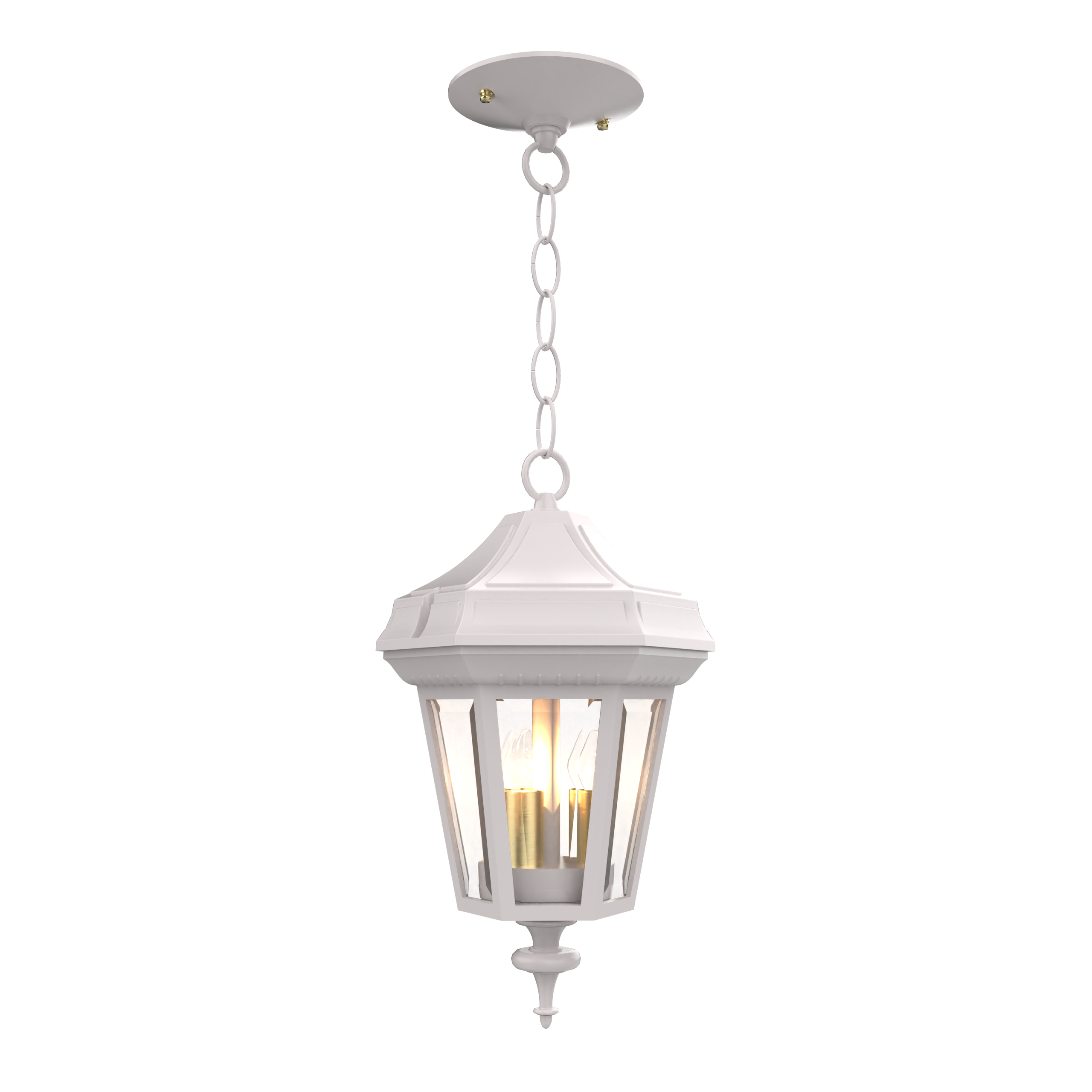Oxford - Ceiling mounting with chain closed bottom small format - 14855