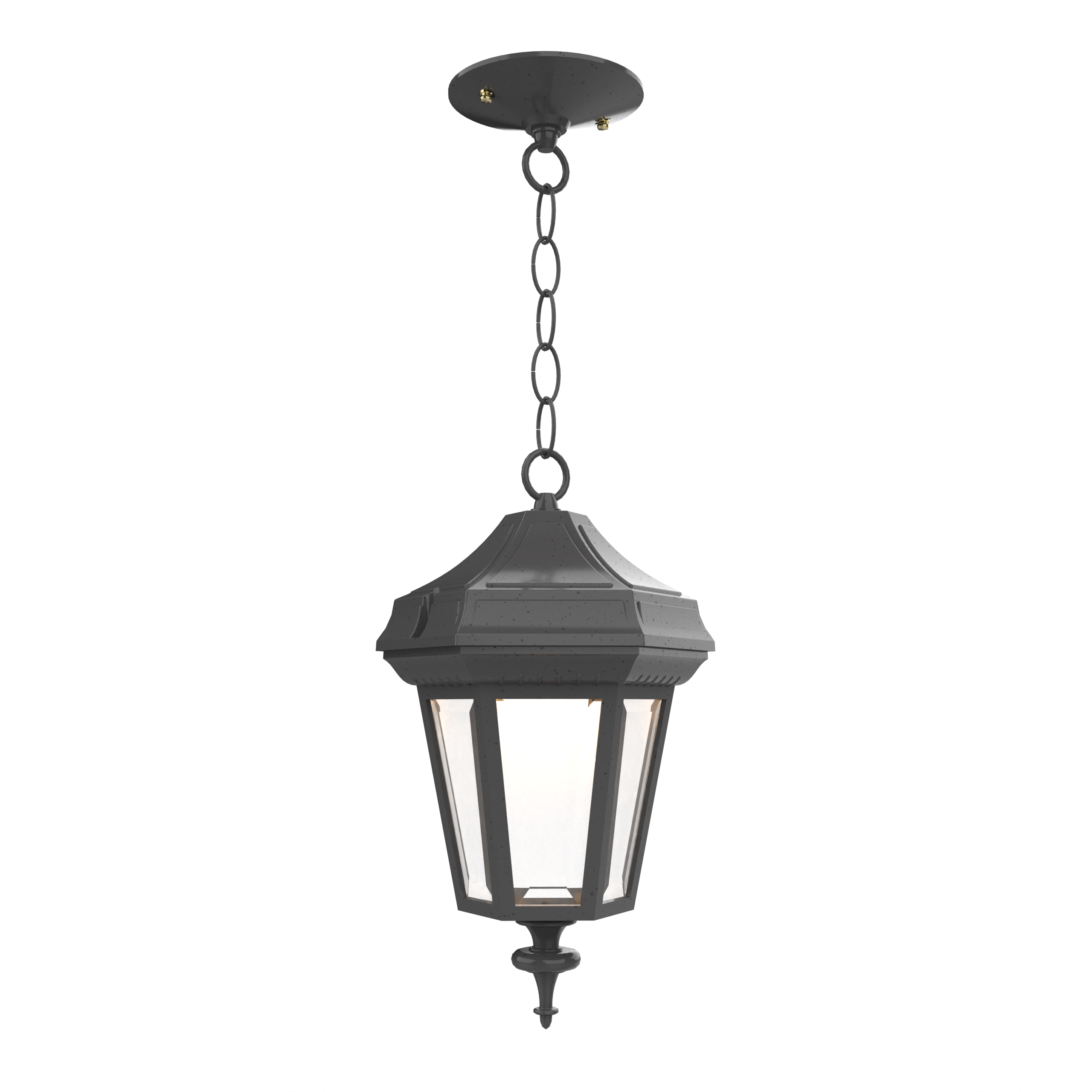 Oxford - Ceiling mounting with chain closed bottom small format - 14855
