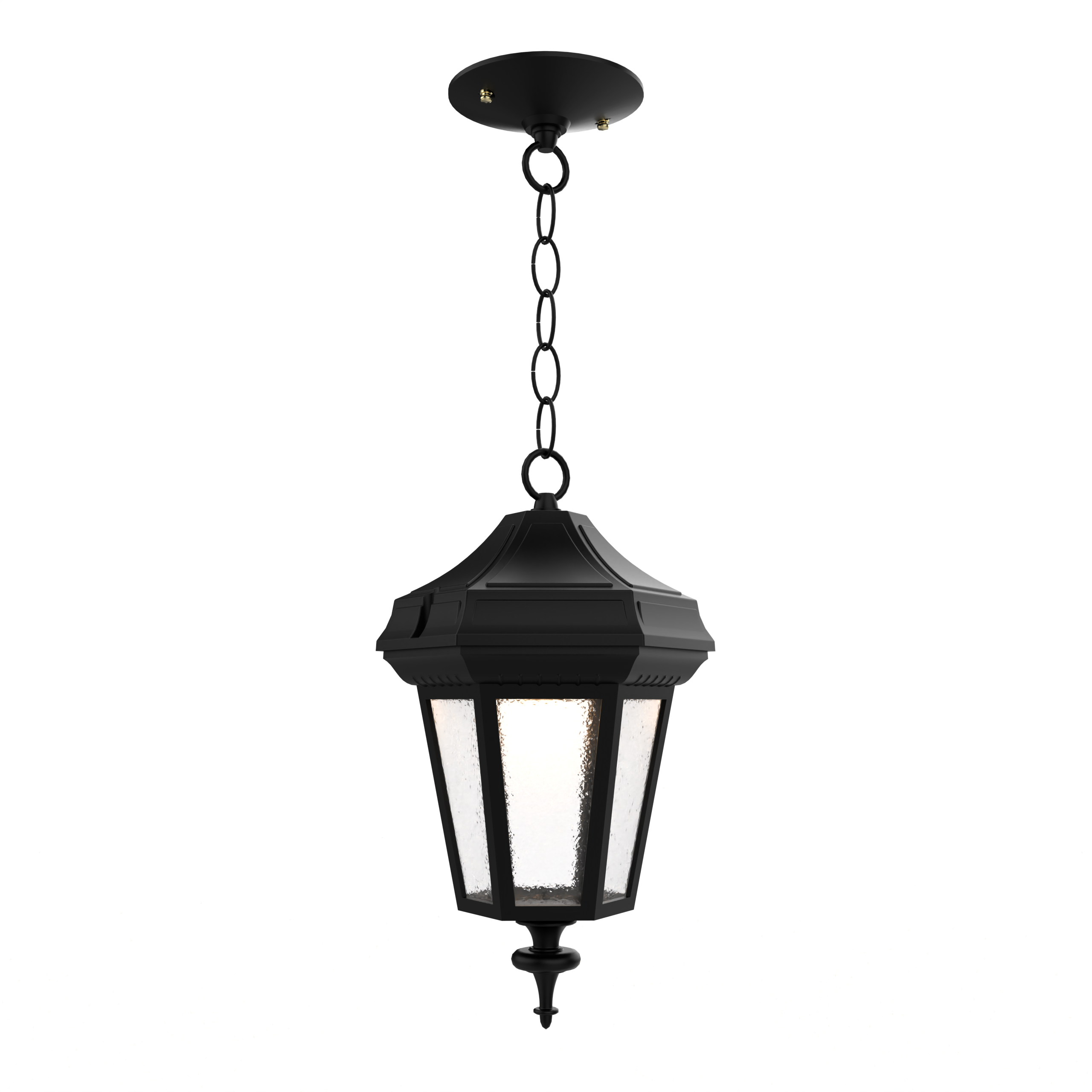 Oxford - Ceiling mounting with chain closed bottom small format - 14855