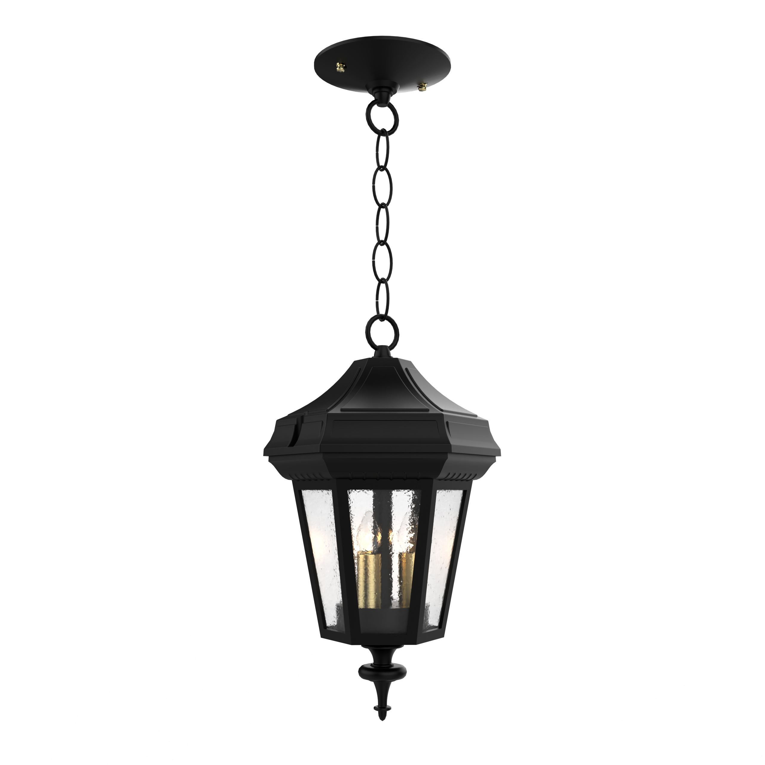 Oxford - Ceiling mounting with chain closed bottom small format - 14855