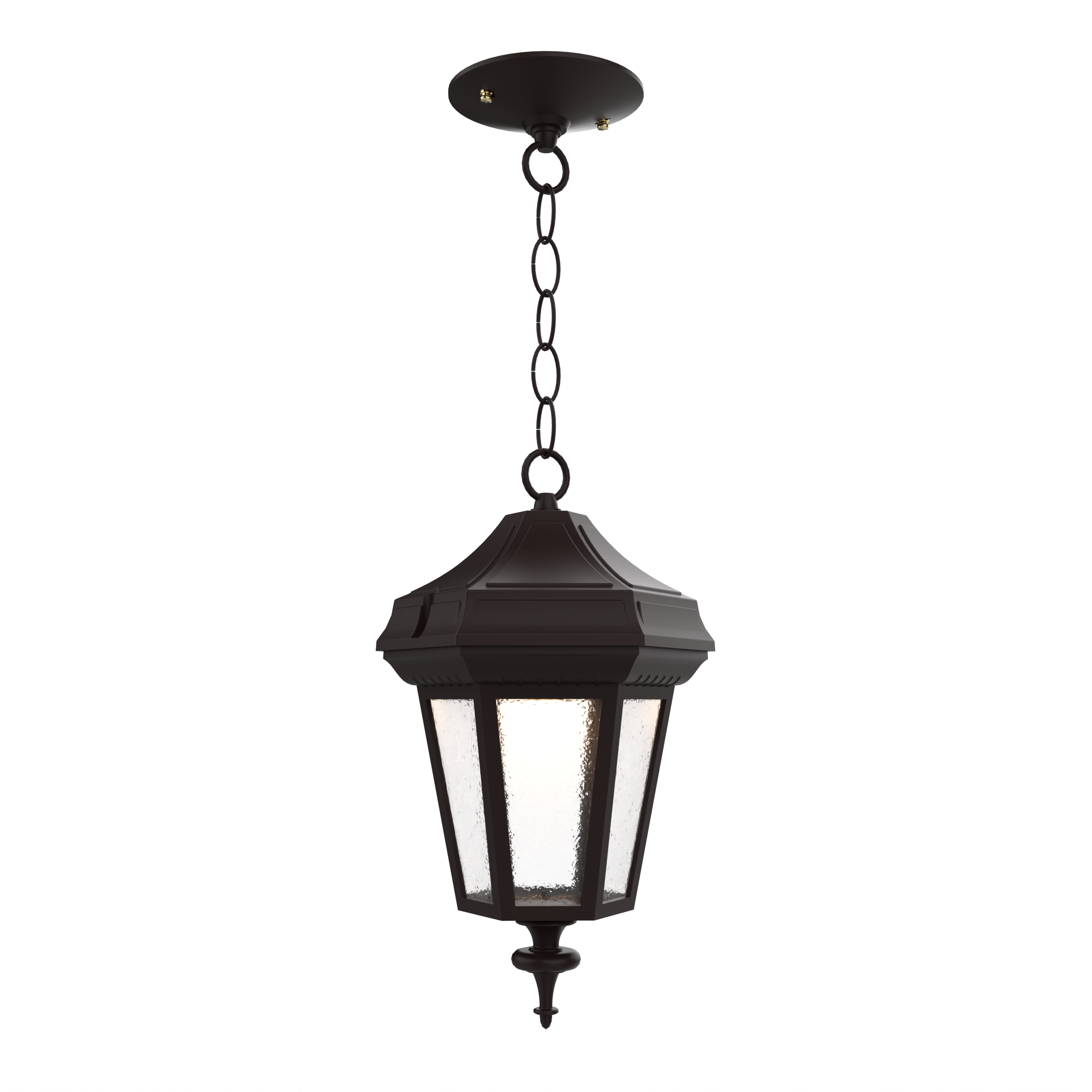 Oxford - Ceiling mounting with chain closed bottom small format - 14855