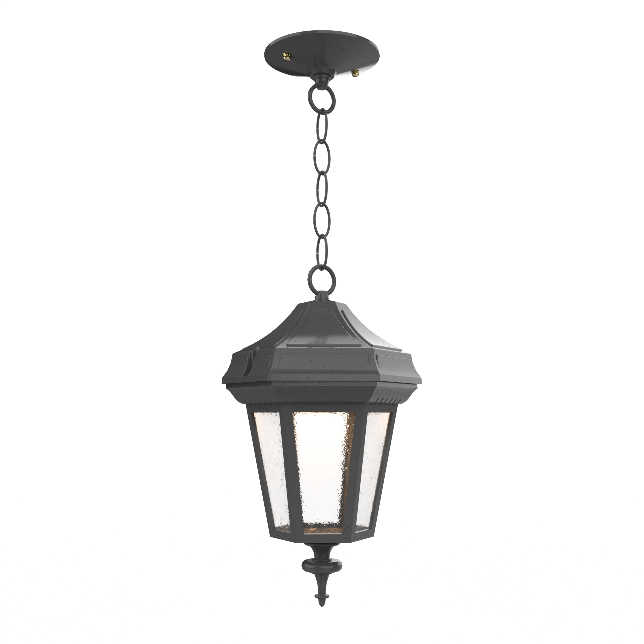 Oxford - Ceiling mounting with chain closed bottom small format - 14855