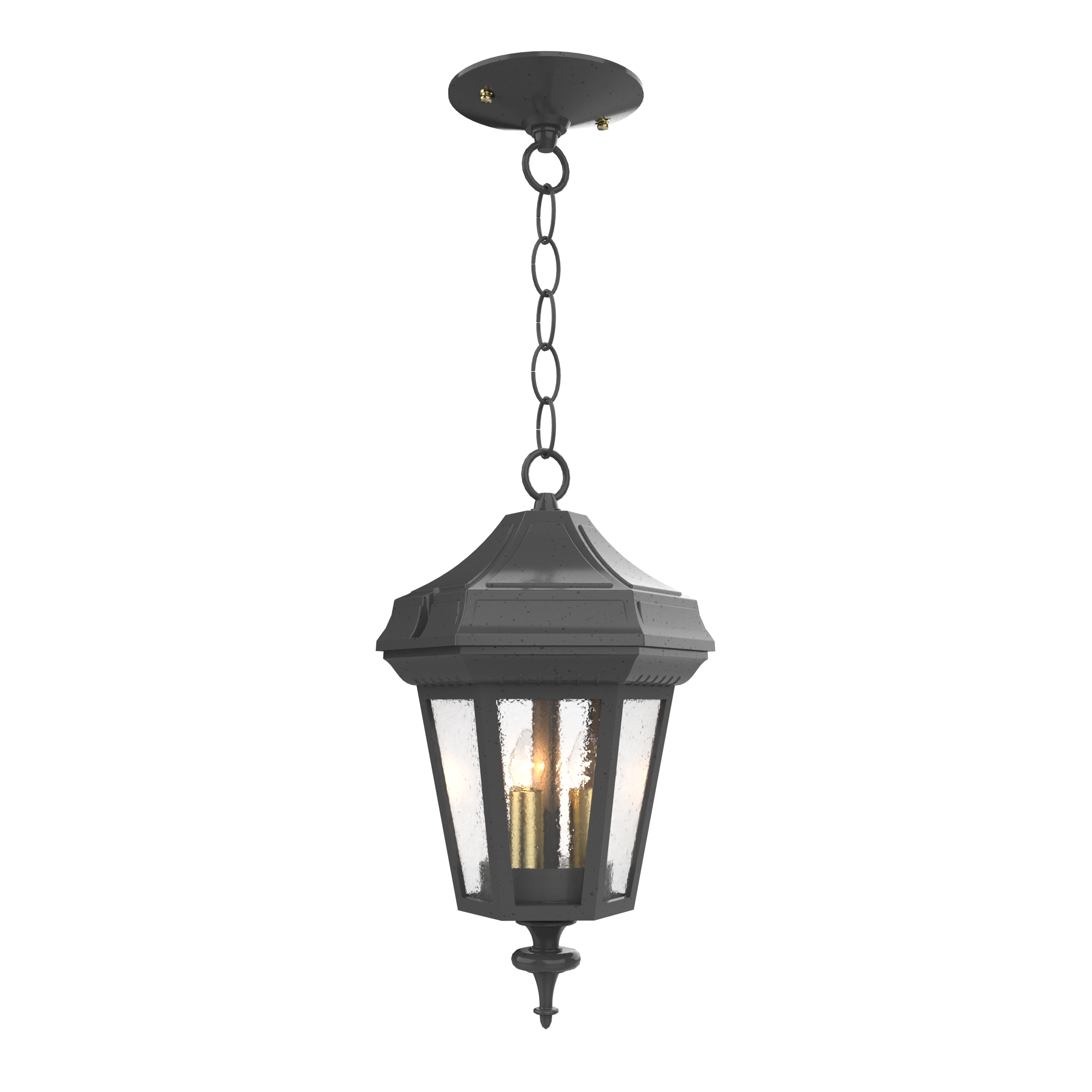 Oxford - Ceiling mounting with chain closed bottom small format - 14855
