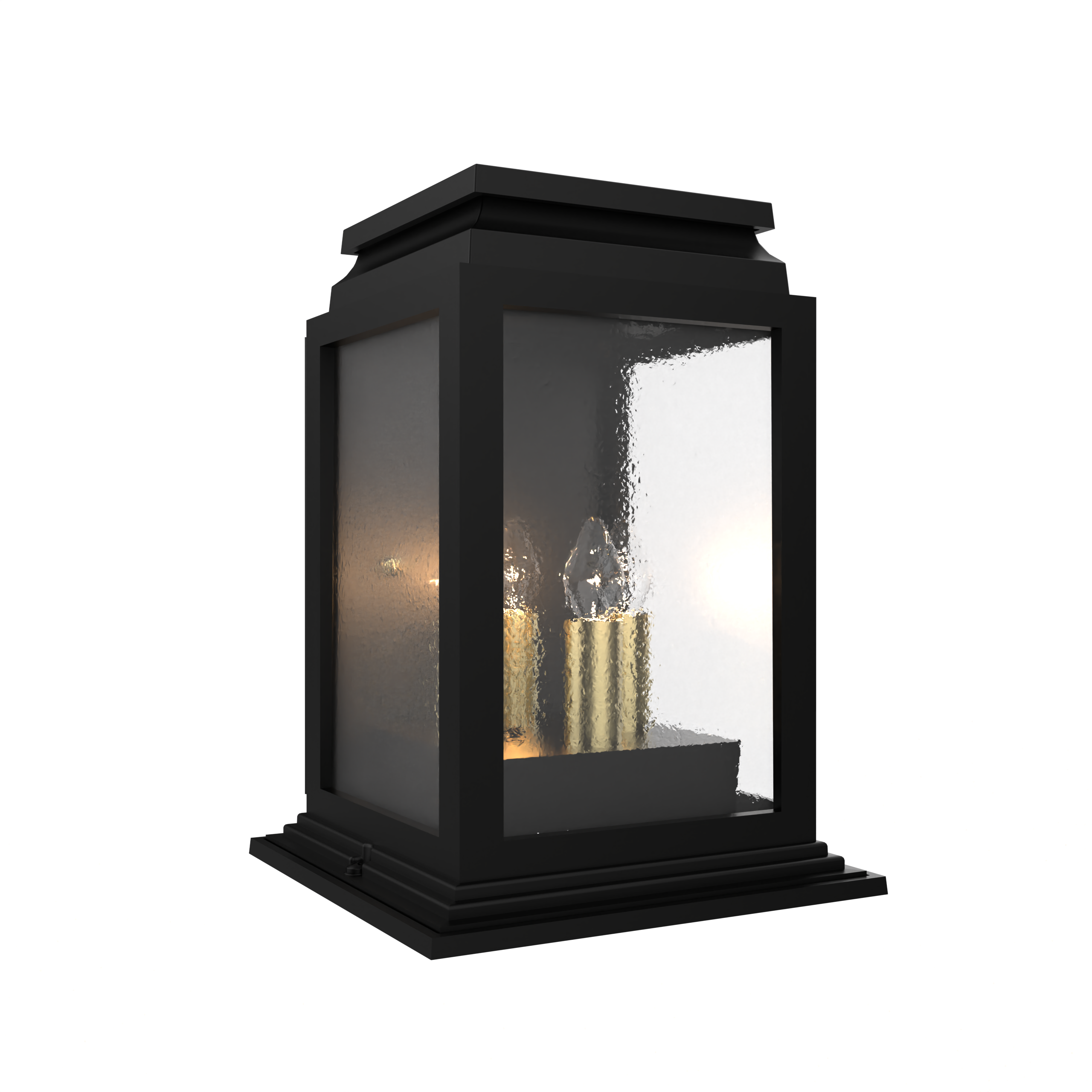 Serie 65e - Wall light open bottom small format - 16727