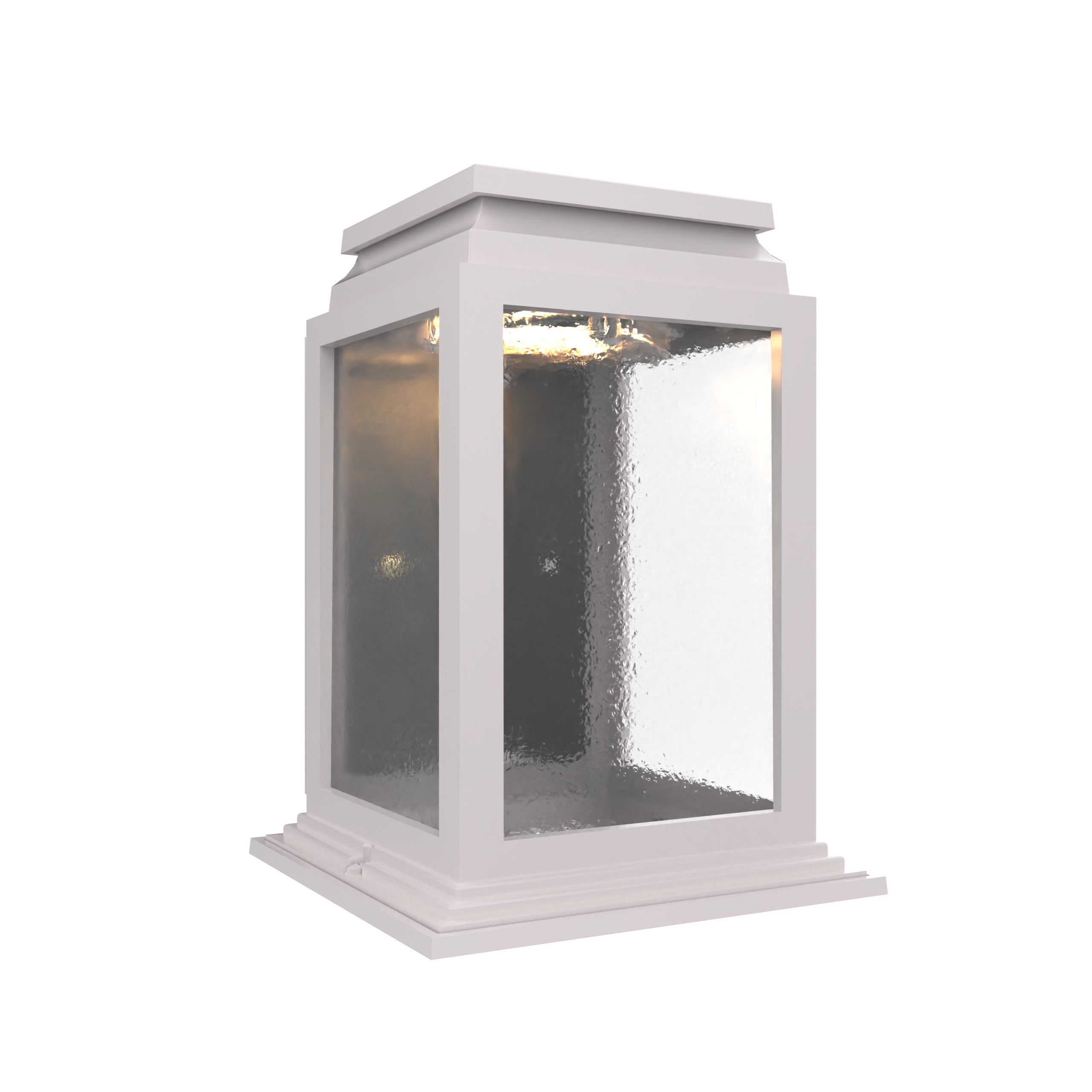 Serie 65e - Wall light open bottom small format - 16727
