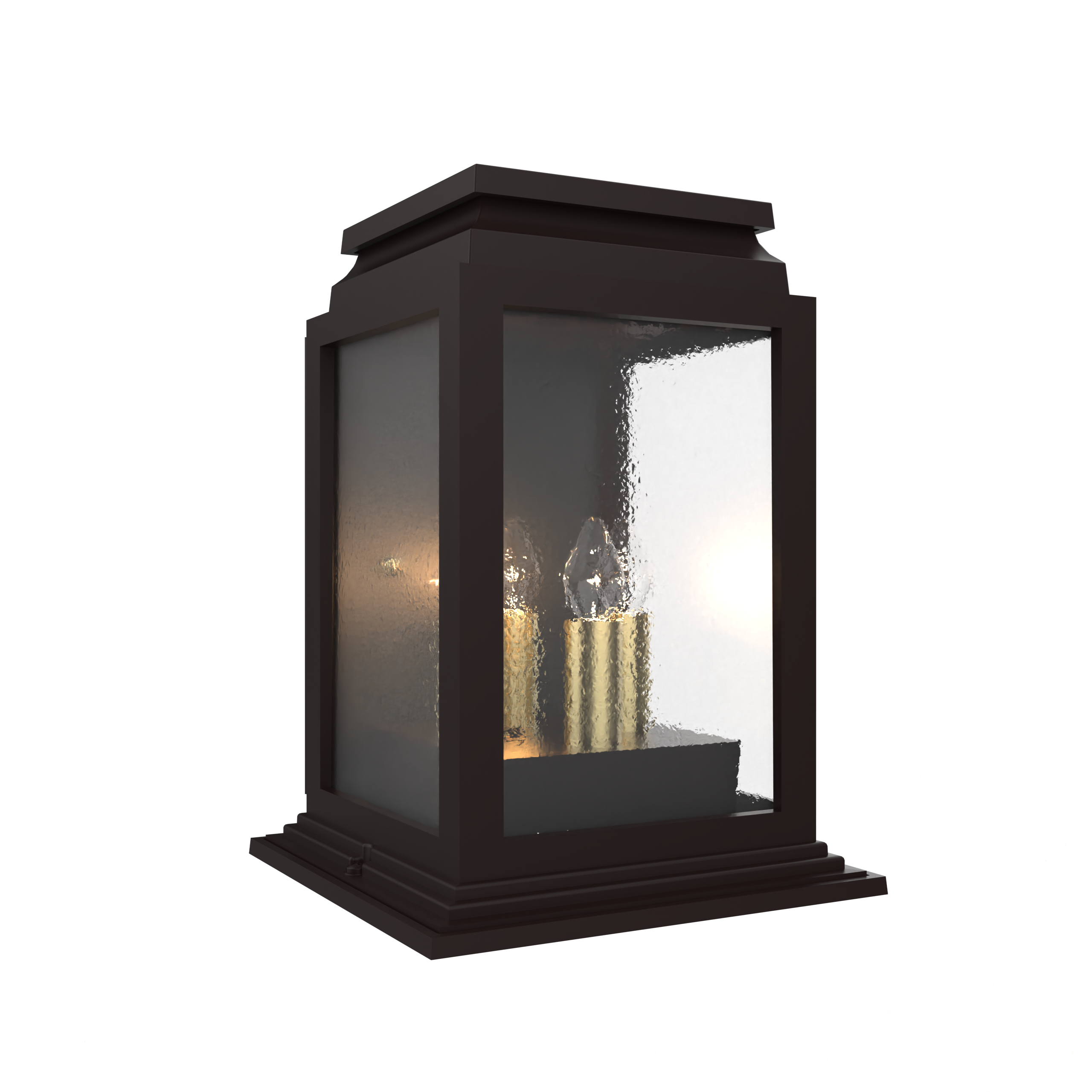 Serie 65e - Wall light open bottom small format - 16727