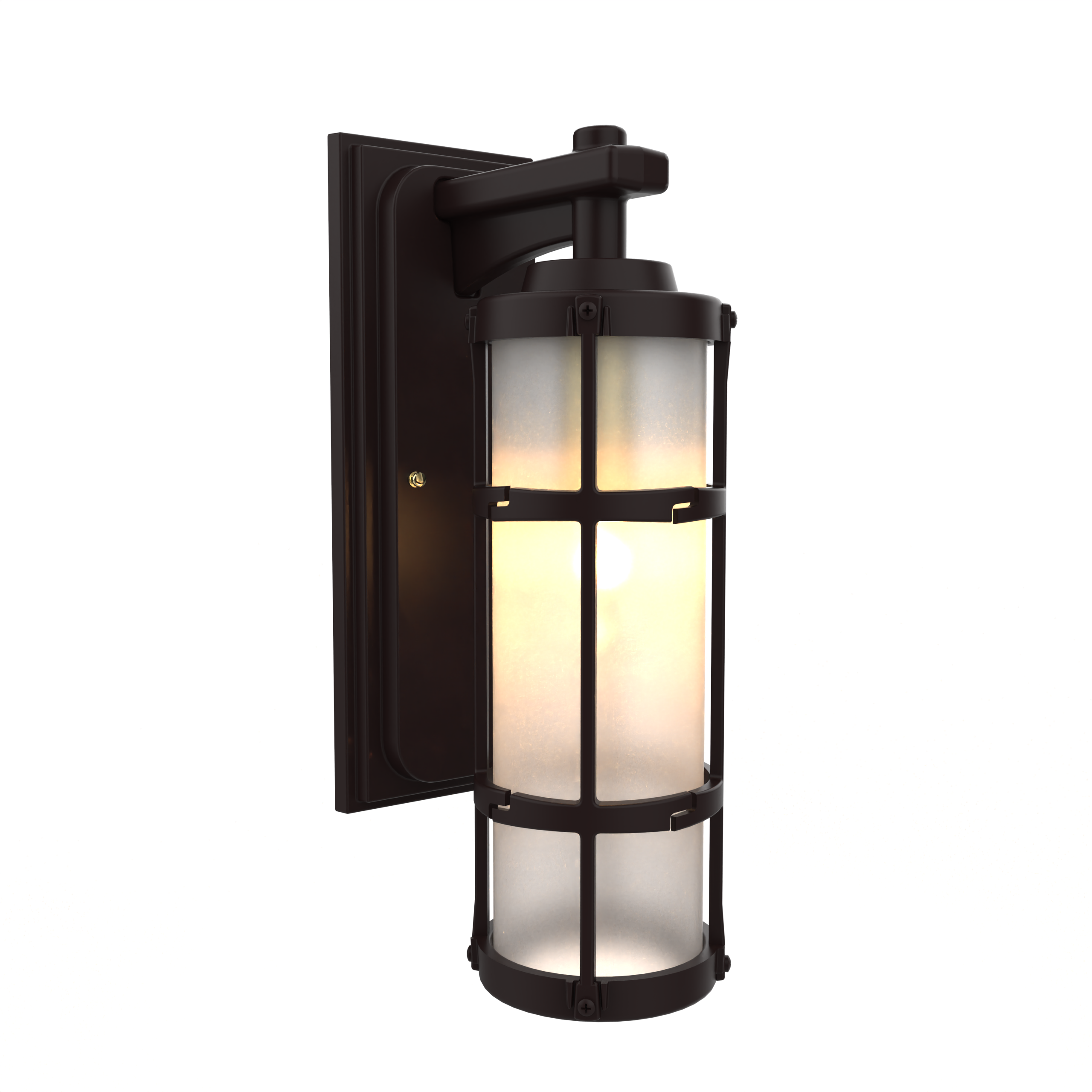 San Diego - Luminaire mural extérieur montage vers le bas fond ouvert format moyen - 20567