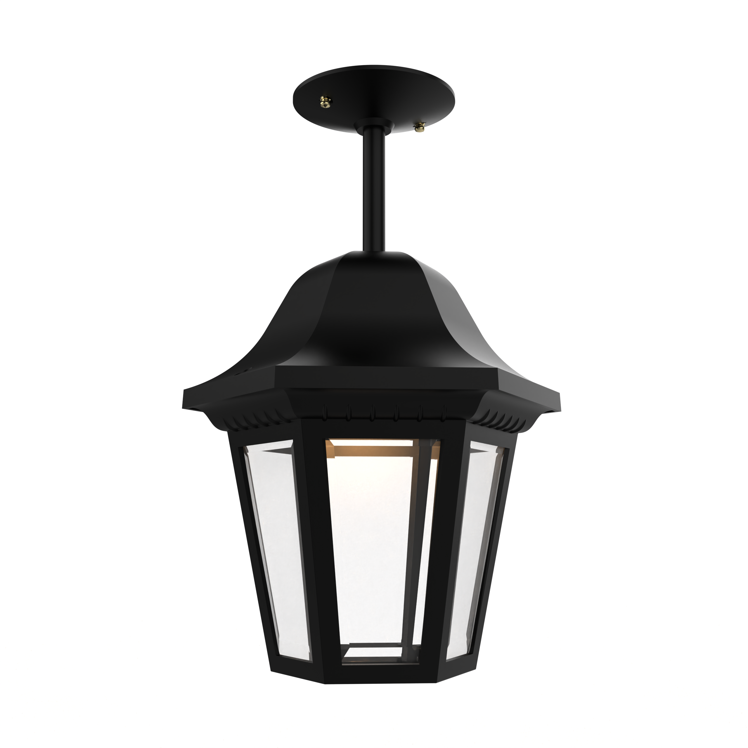 Manor - Montage au plafond sur tige format moyen - 21256