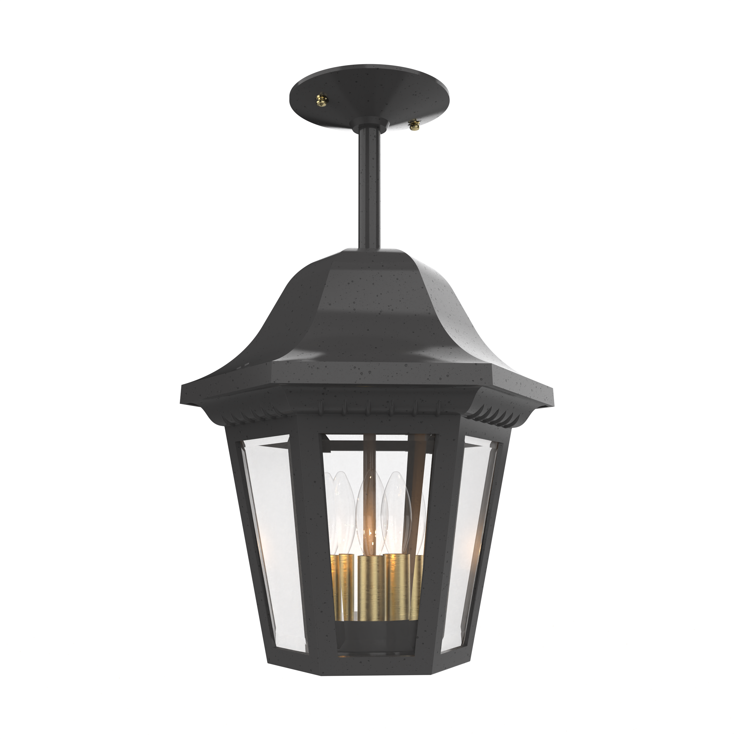 Manor - Montage au plafond sur tige format moyen - 21256