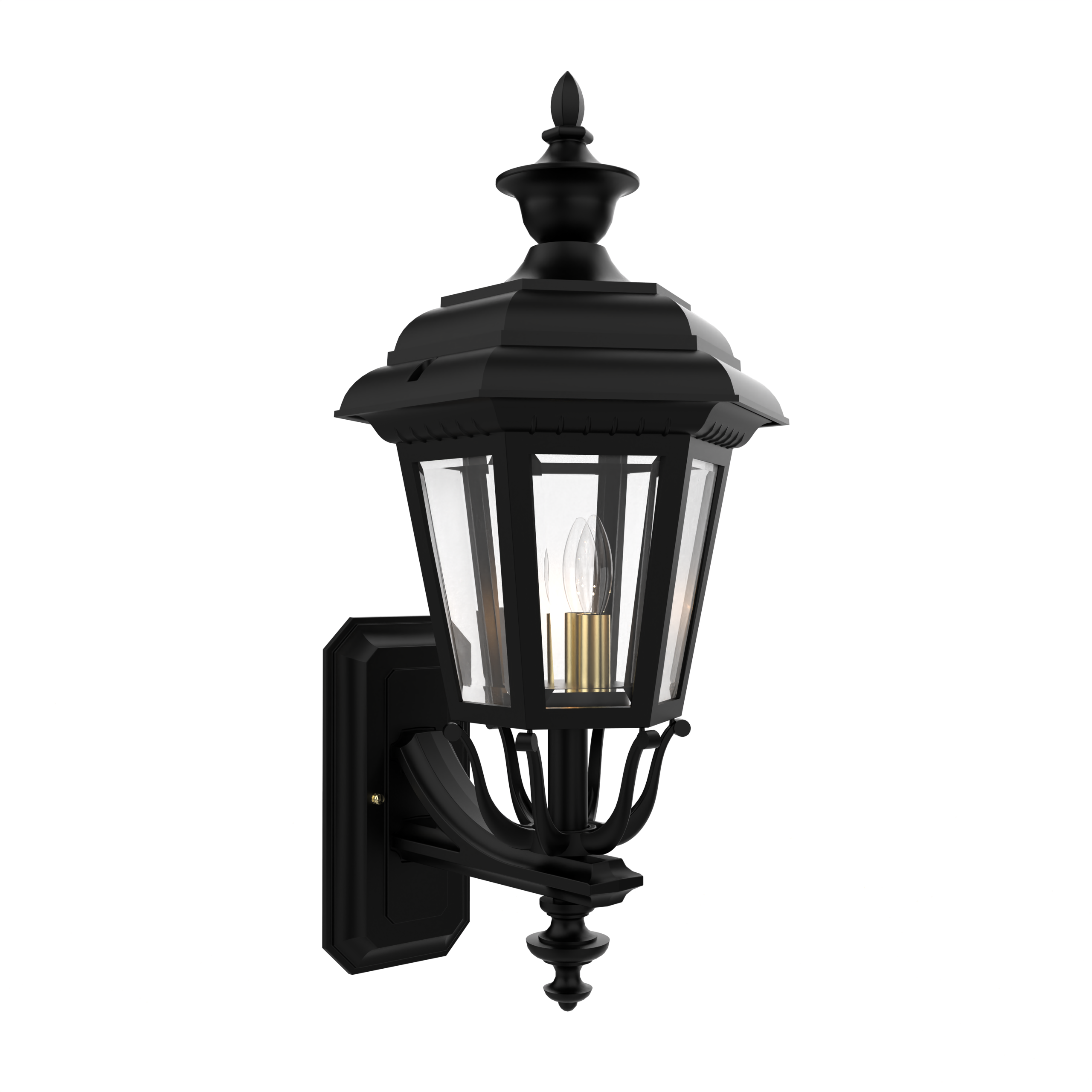 Jamestown - Luminaire mural extérieur montage vers le haut avec faiteau format moyen - 21412