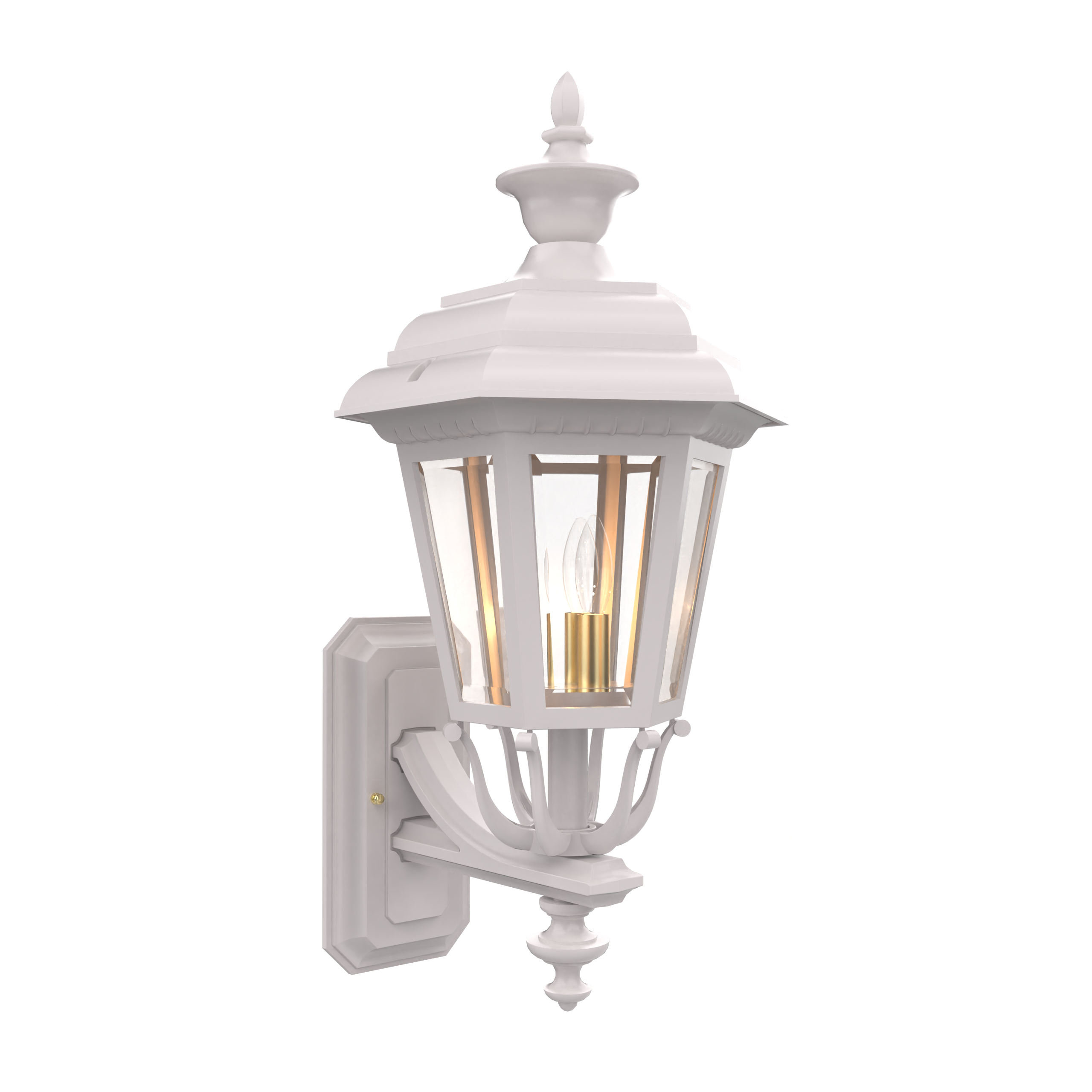 Jamestown - Luminaire mural extérieur montage vers le haut avec faiteau format moyen - 21412