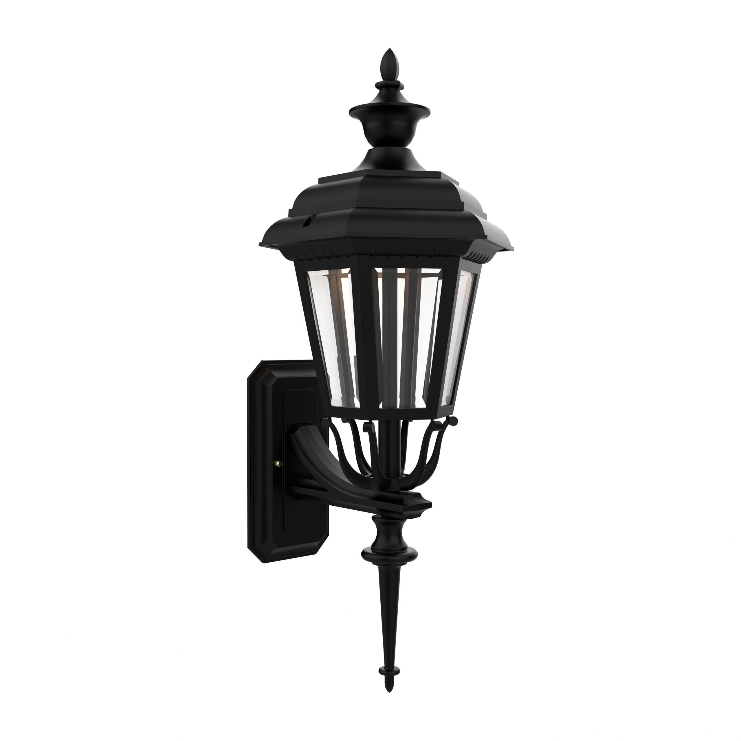 Jamestown - Luminaire mural extérieur montage vers le haut avec tige format moyen - 21413