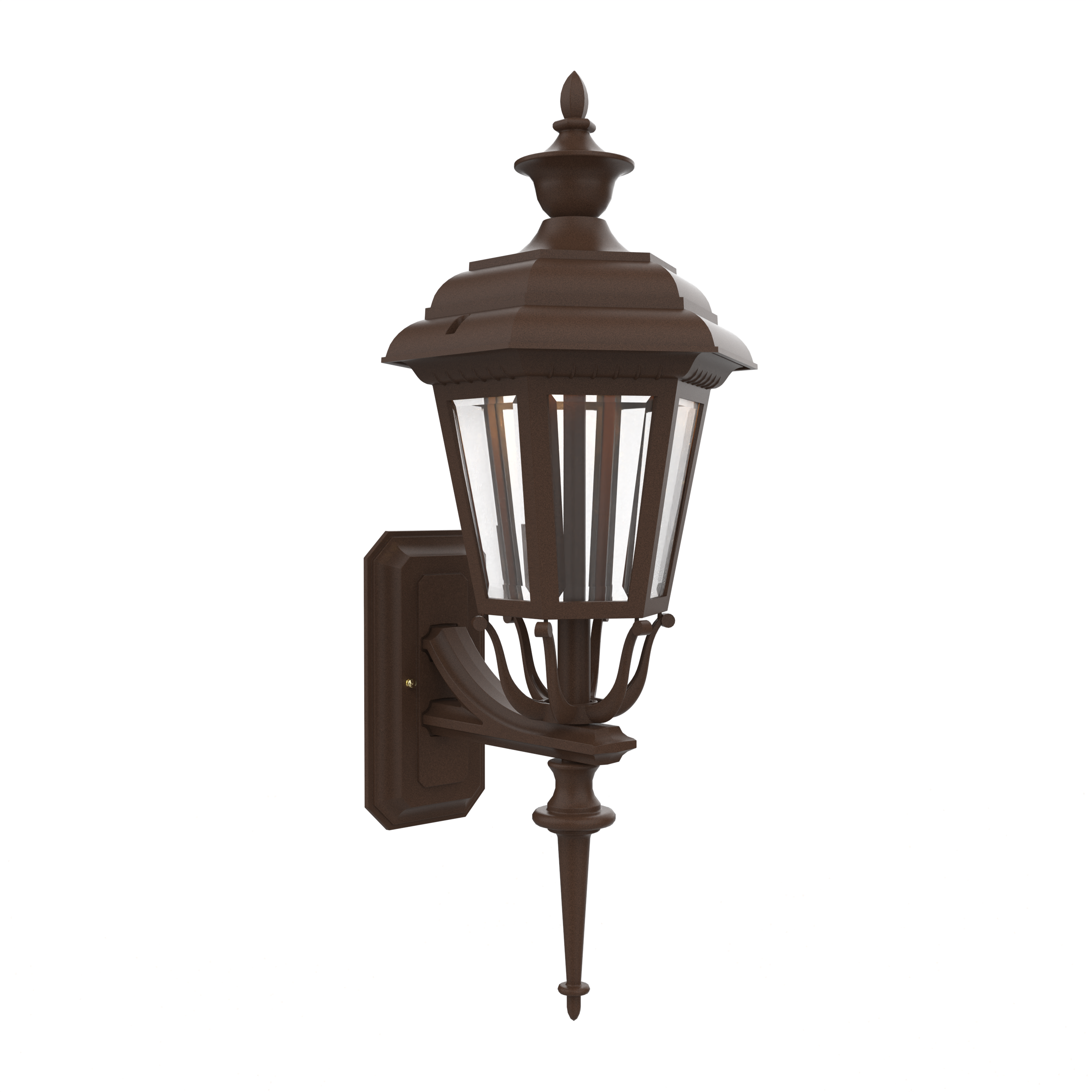 Jamestown - Luminaire mural extérieur montage vers le haut avec tige format moyen - 21413