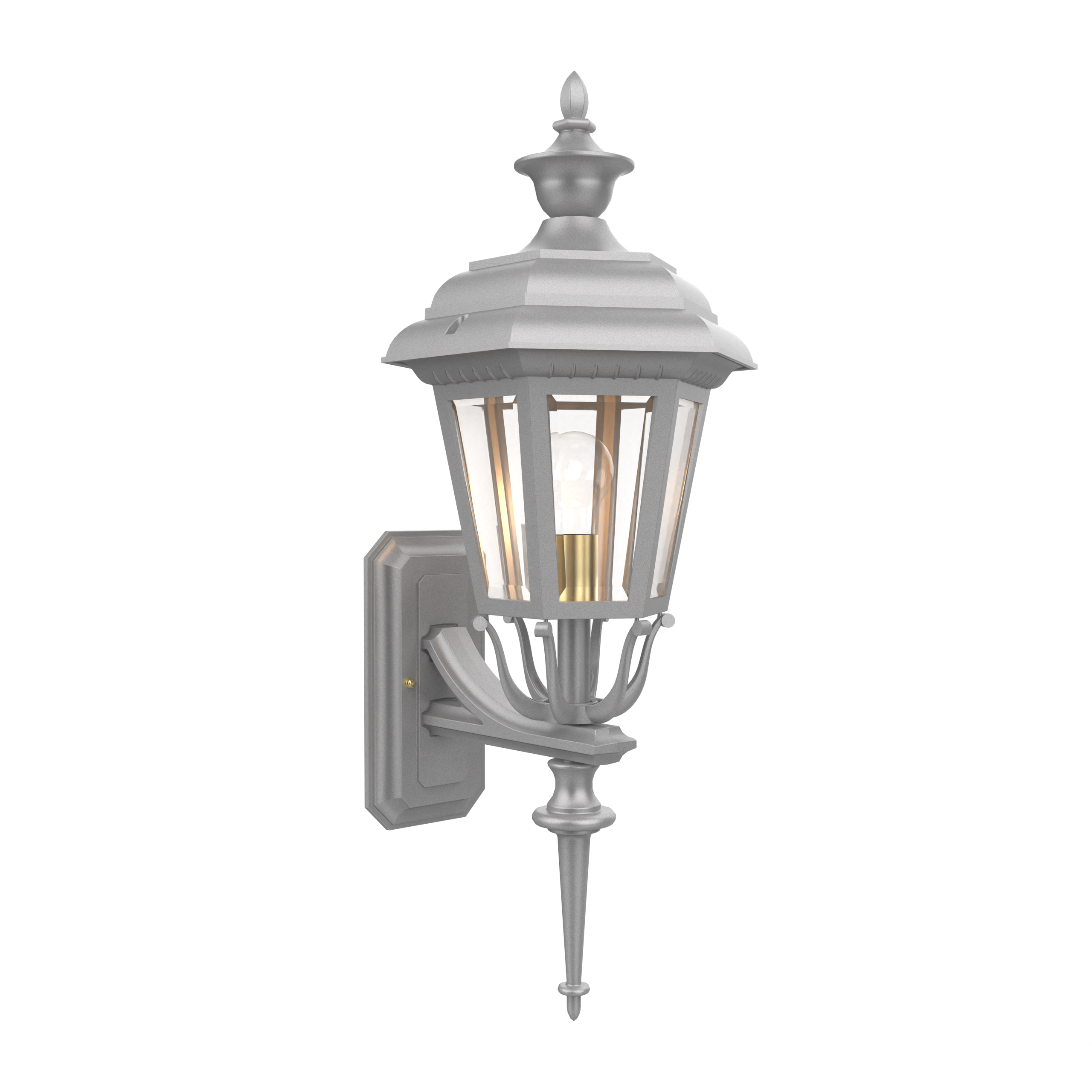 Jamestown - Luminaire mural extérieur montage vers le haut avec tige format moyen - 21413