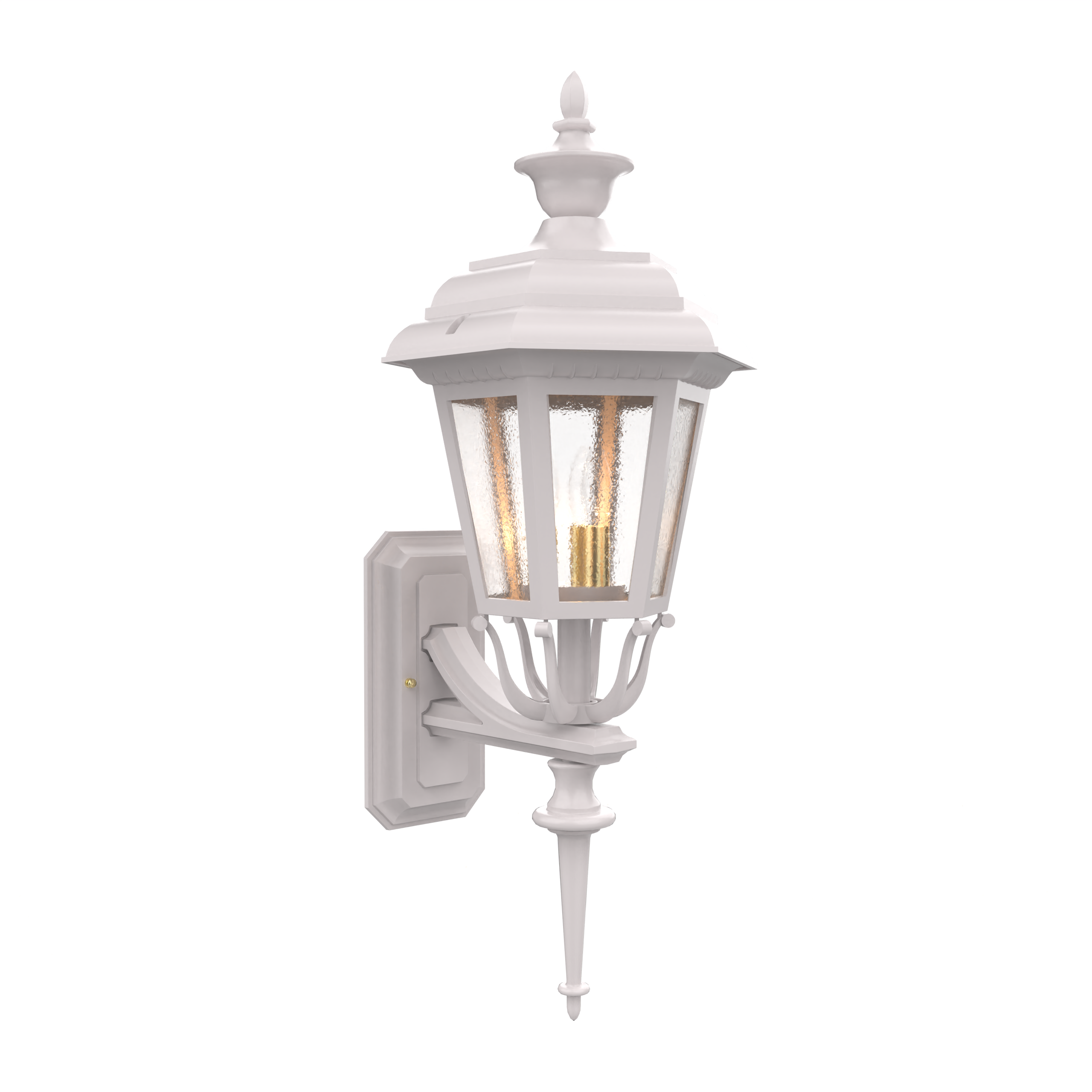Jamestown - Luminaire mural extérieur montage vers le haut avec tige format moyen - 21413