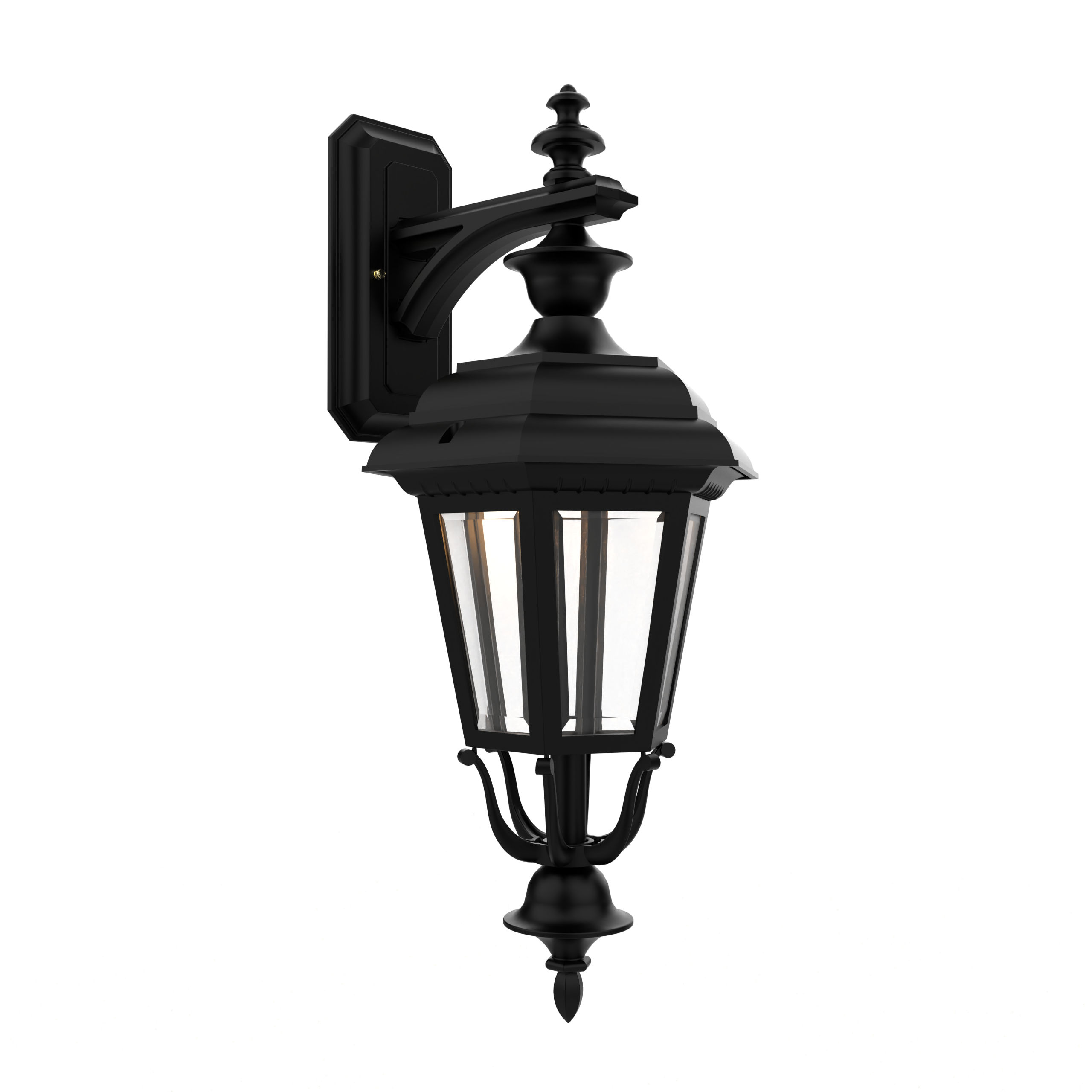 Jamestown - Luminaire mural extérieur montage vers le bas fond fermé format moyen - 21418