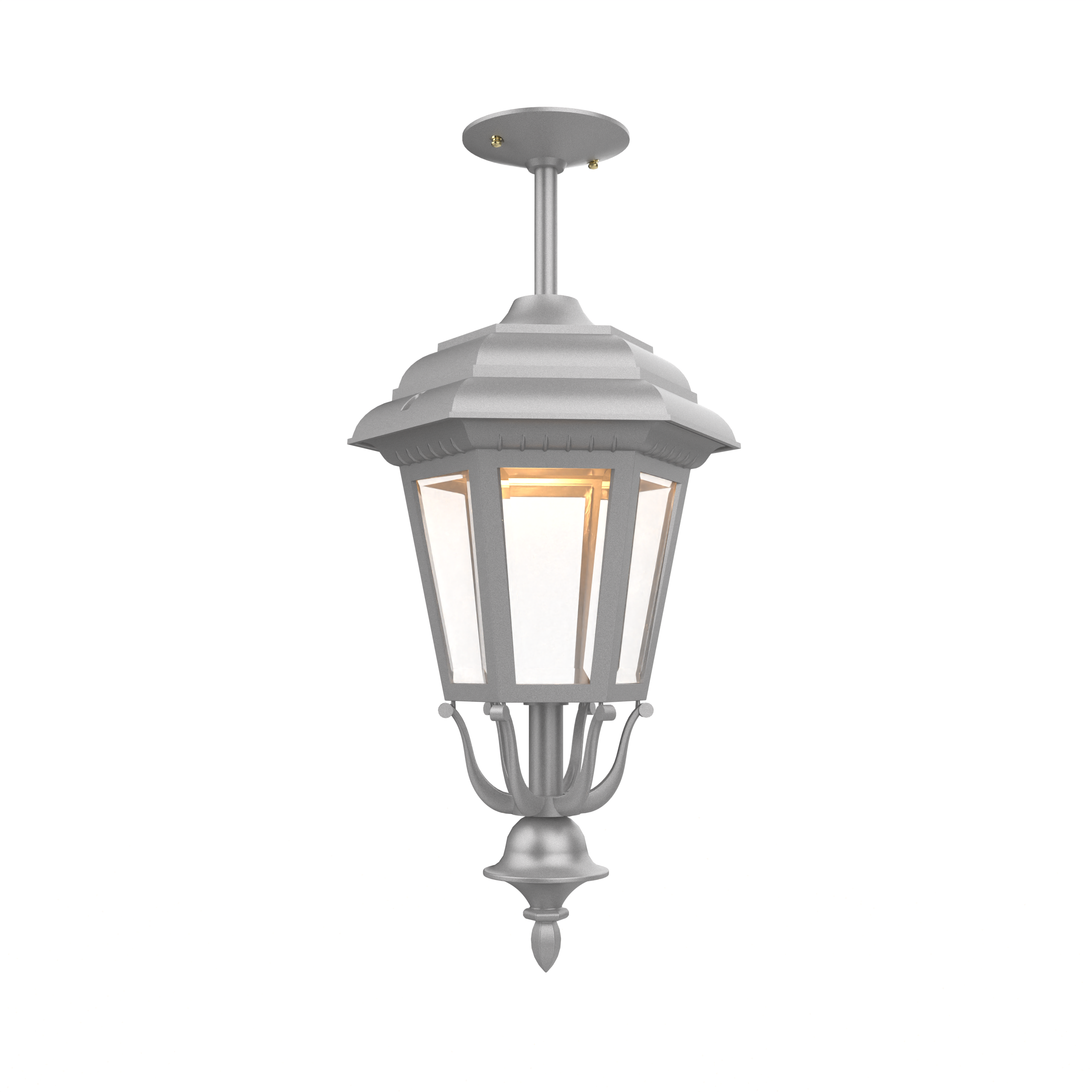 Jamestown - Montage au plafond sur tige fond fermé format moyen - 21457